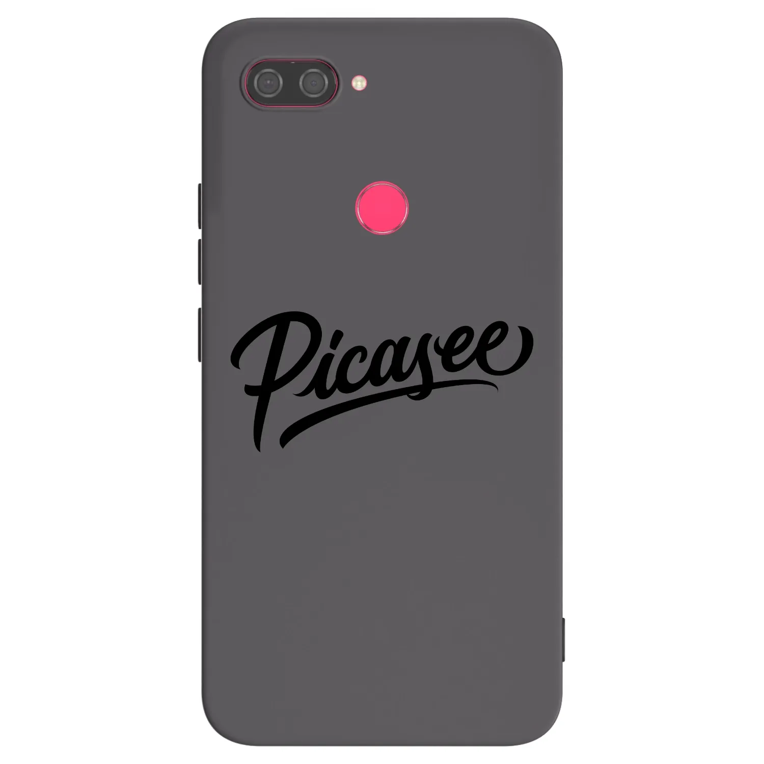 Picasee silikonový černý obal pro Xiaomi Mi 8 Lite - Picasee - old logo - black