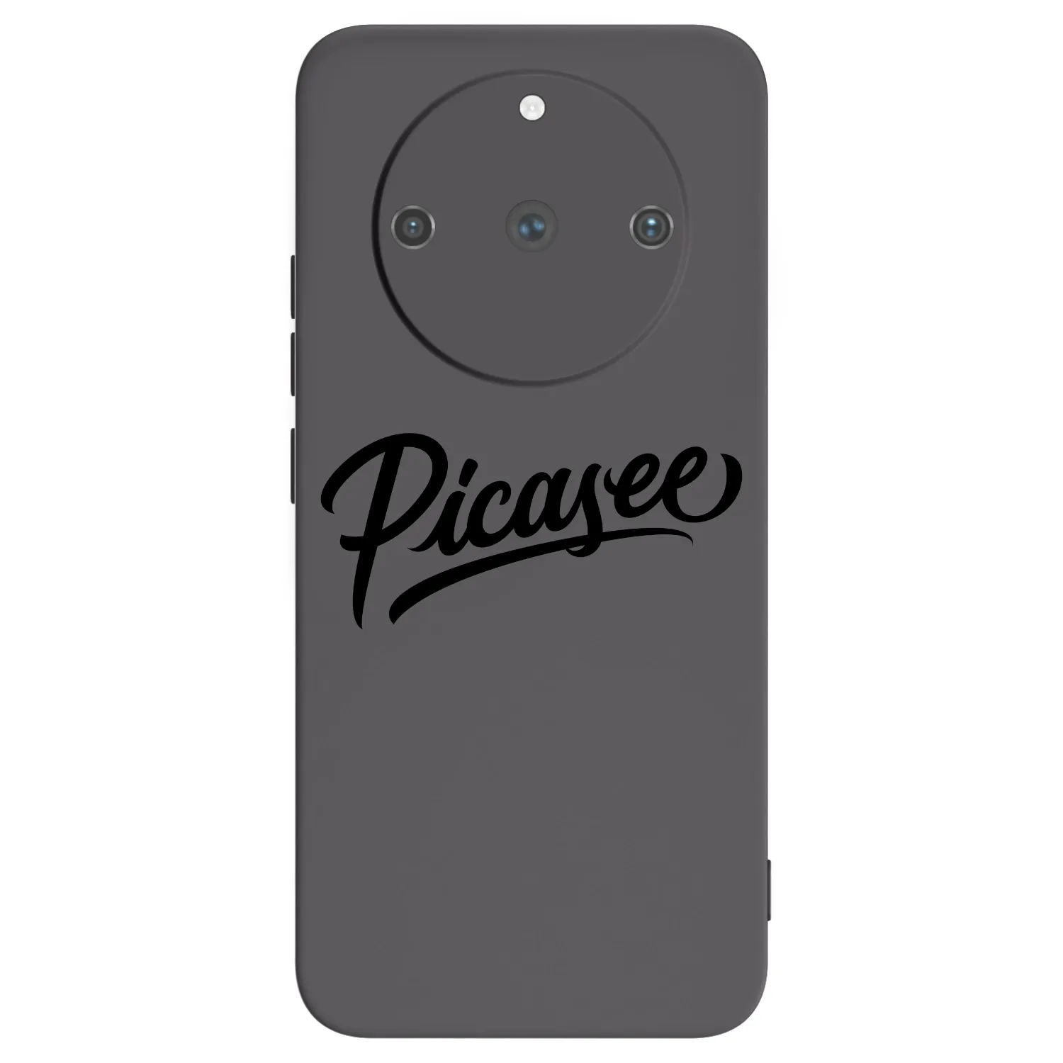 Picasee silikonový černý obal pro Realme 11 Pro+ - Picasee - old logo - black