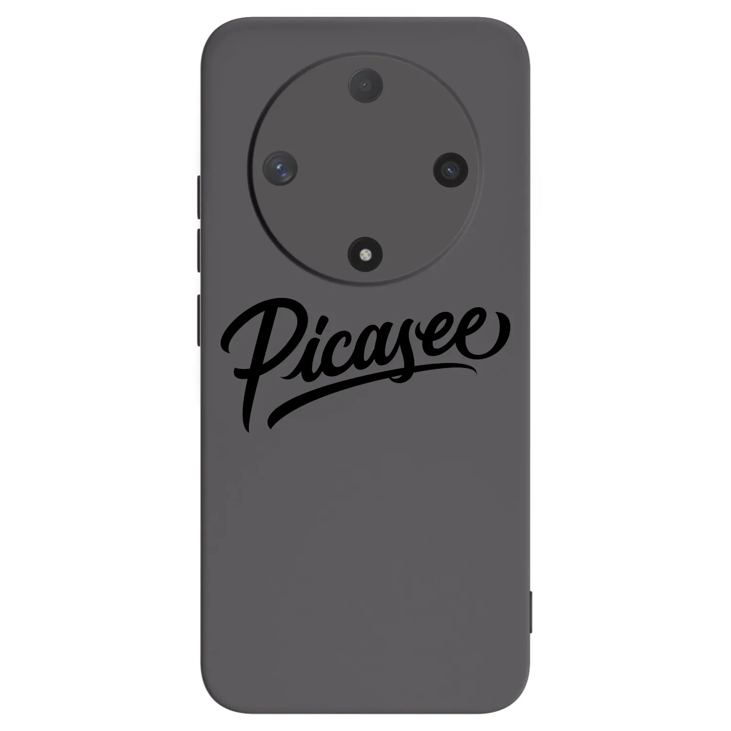 Picasee silikonový černý obal pro Honor Magic6 Lite 5G - Picasee - old logo - black