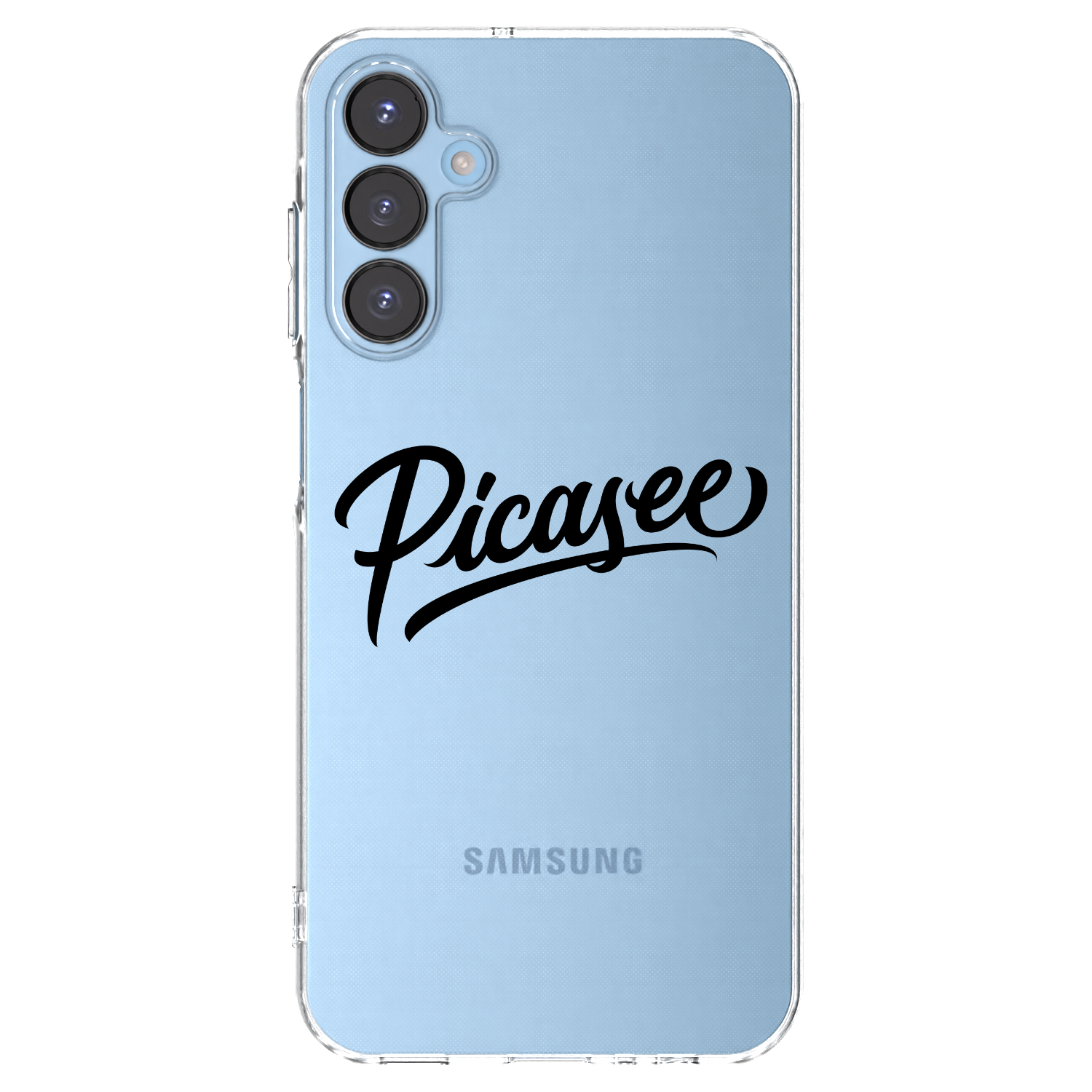 Picasee silikonový průhledný obal pro Samsung Galaxy A15 A156B 5G - Picasee - old logo - black