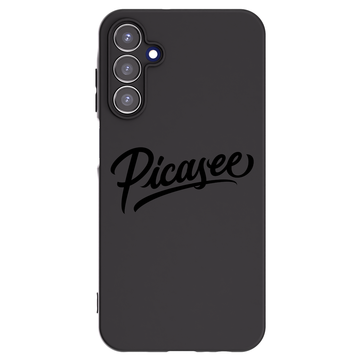Picasee silikonový černý obal pro Samsung Galaxy A15 A155F 4G - Picasee - old logo - black