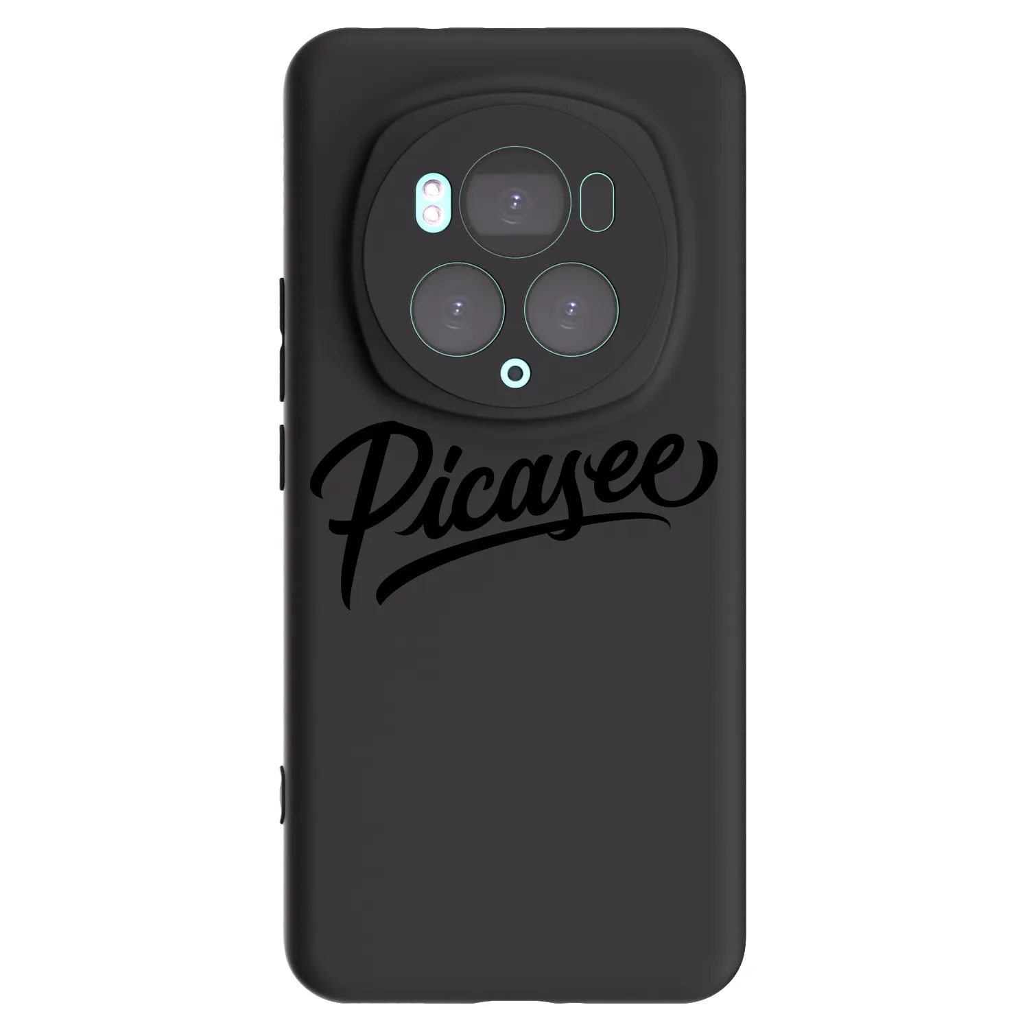 Picasee silikonový černý obal pro Honor Magic6 Pro - Picasee - old logo - black