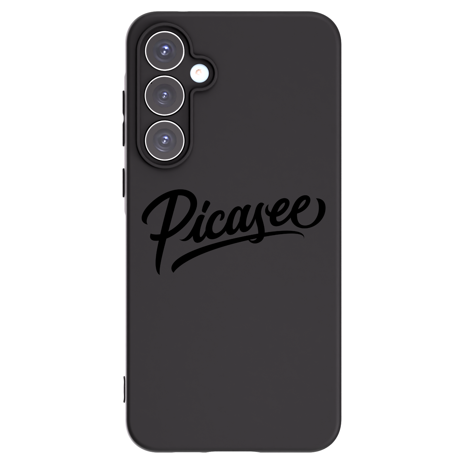 Picasee silikonový černý obal pro Samsung Galaxy A55 5G A556B - Picasee - old logo - black