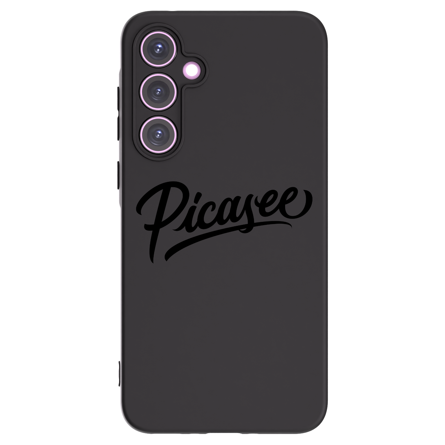 Picasee silikonový černý obal pro Samsung Galaxy A35 5G A356B - Picasee - old logo - black