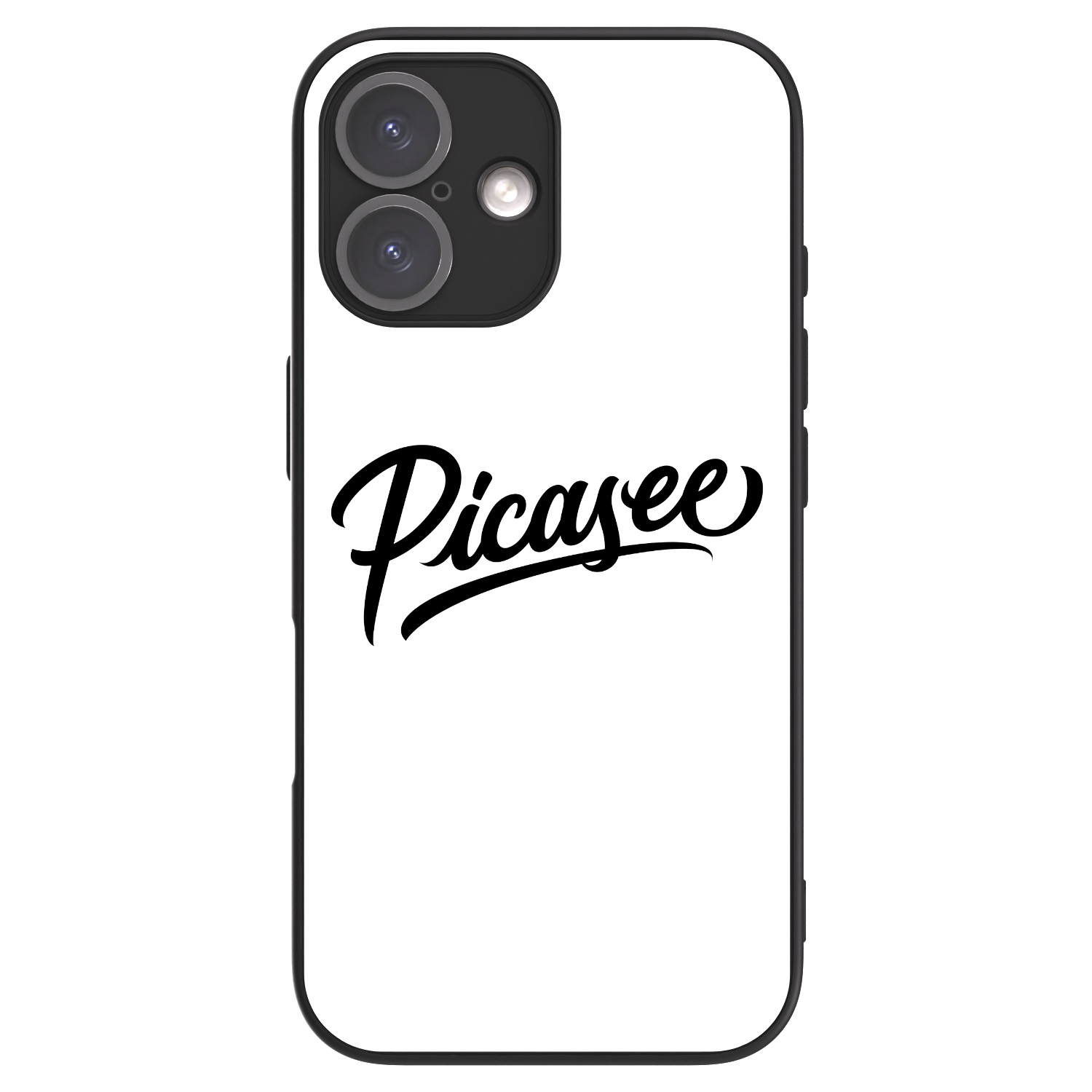 Picasee ULTIMATE CASE pro Apple iPhone 16 - Picasee - old logo - black