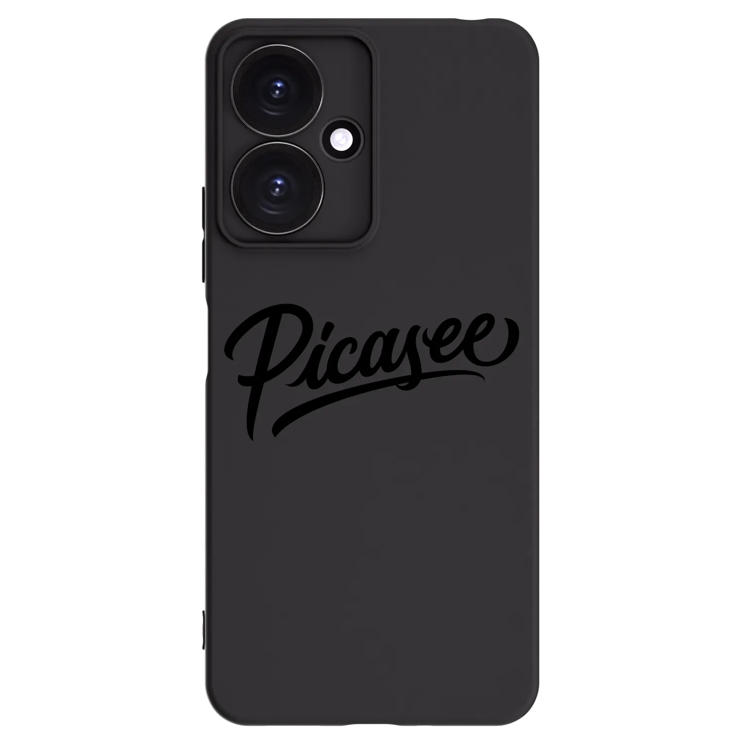 Picasee silikonový černý obal pro Xiaomi Redmi 13C 5G - Picasee - old logo - black