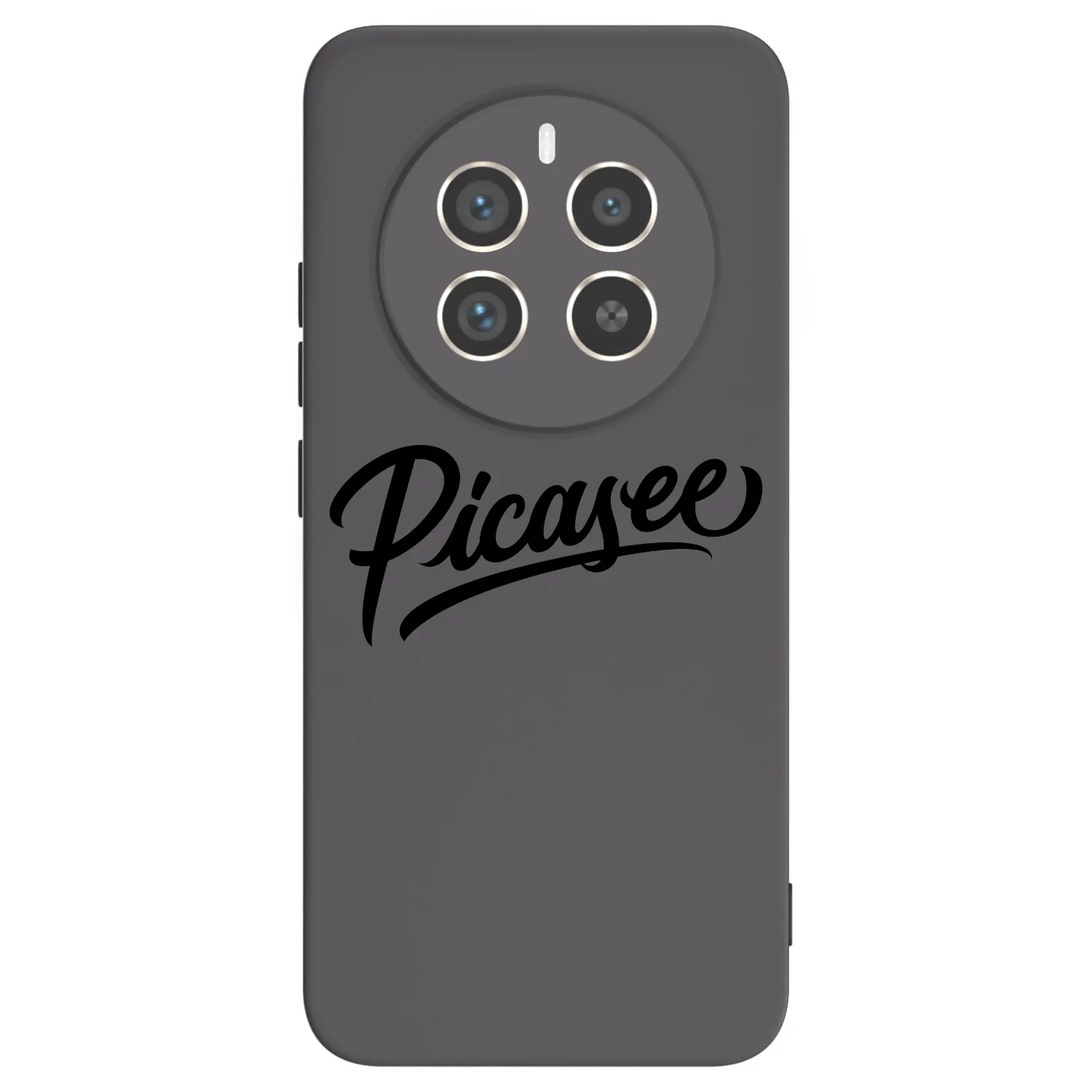 Picasee silikonový černý obal pro Realme 12 Pro 5G - Picasee - old logo - black