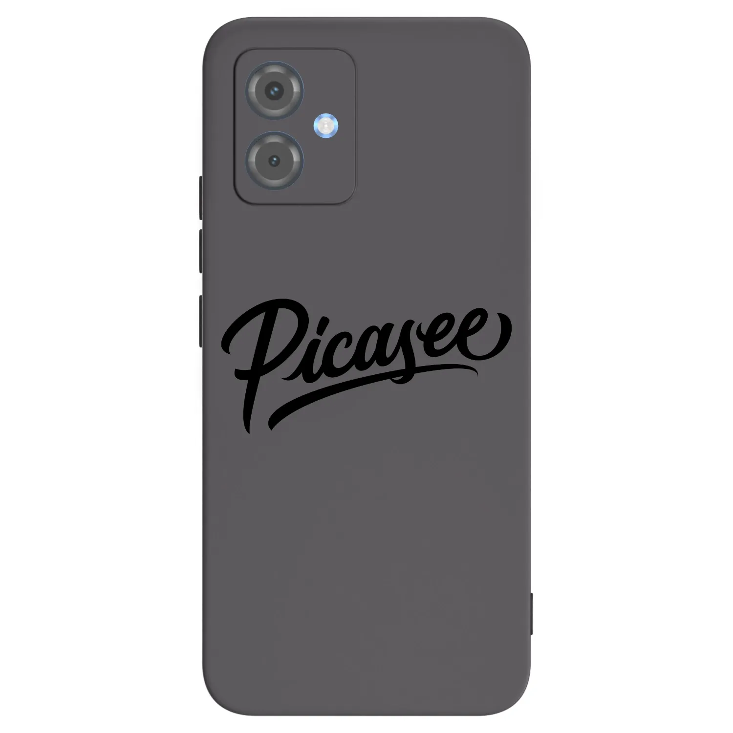 Picasee silikonový černý obal pro Motorola Moto G14 - Picasee - old logo - black