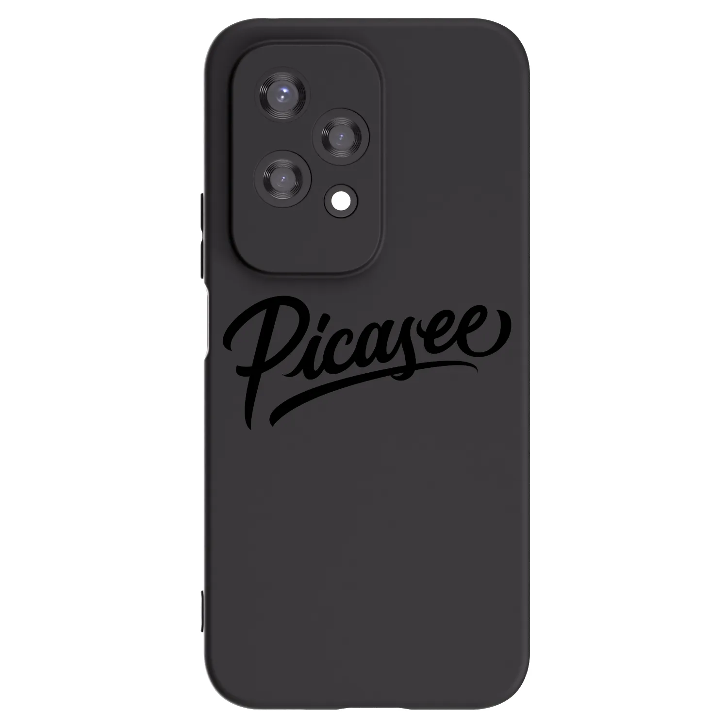 Picasee silikonový černý obal pro Honor 200 Lite - Picasee - old logo - black