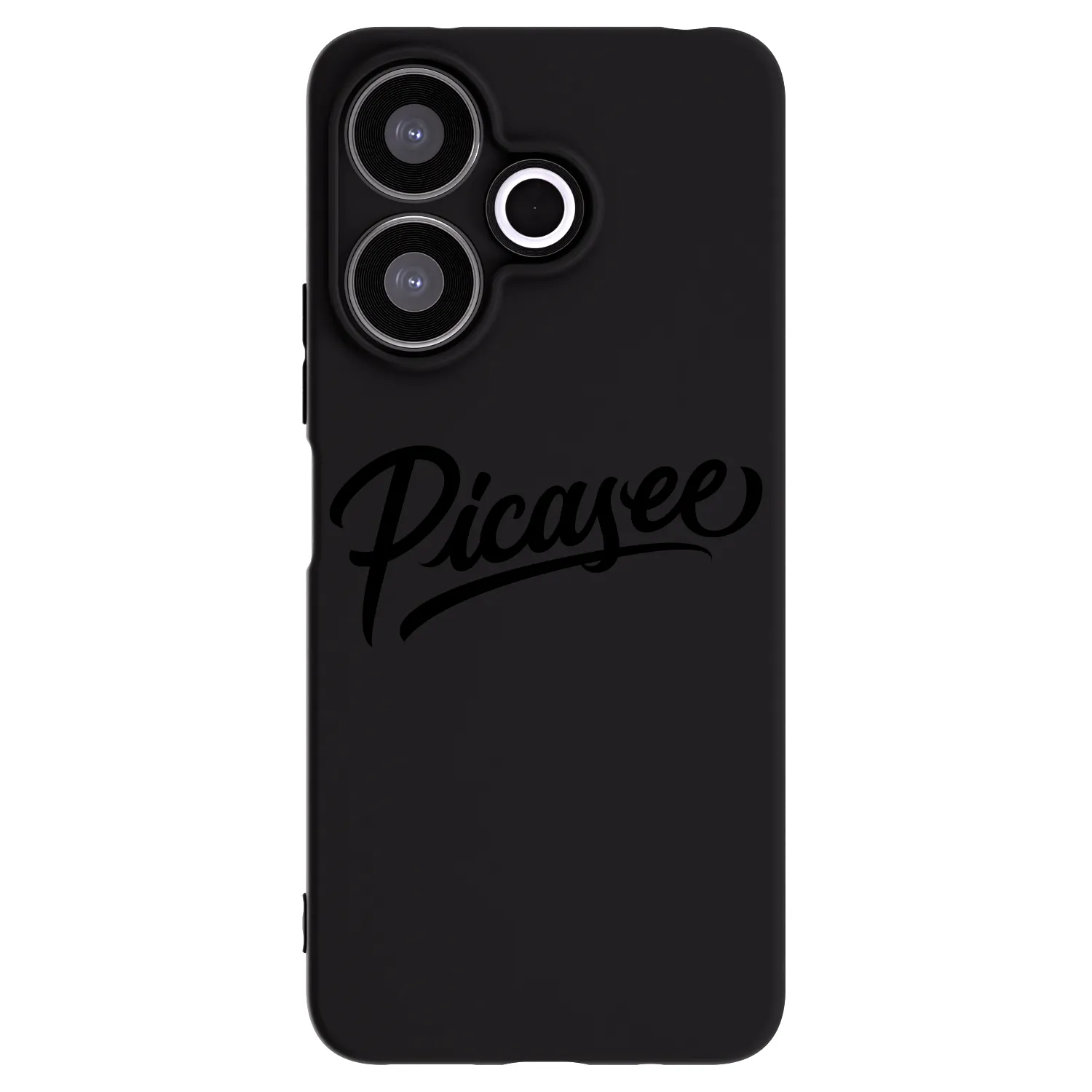 Picasee silikonový černý obal pro Xiaomi Redmi 13 4G - Picasee - old logo - black