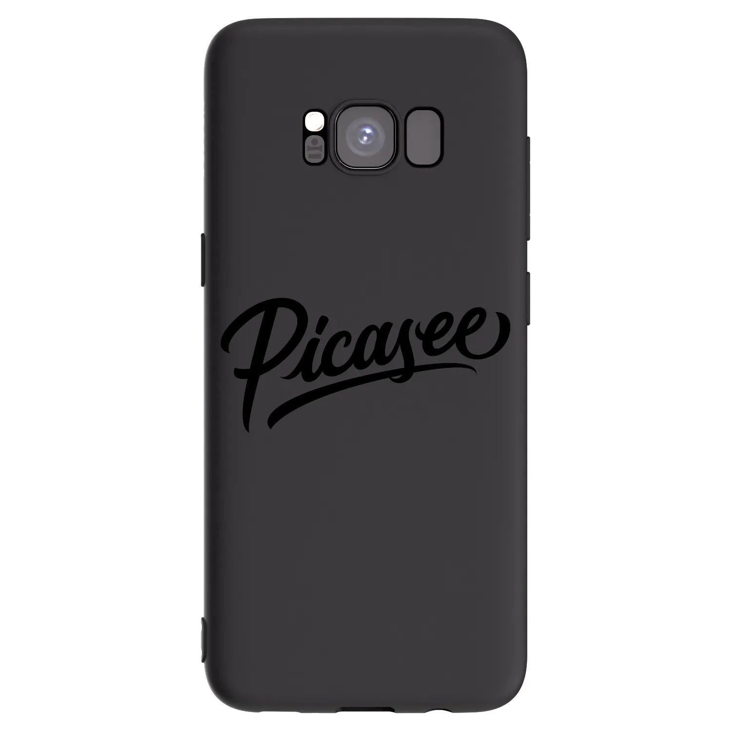 Picasee silikonový černý obal pro Samsung Galaxy S8 G950F - Picasee - old logo - black