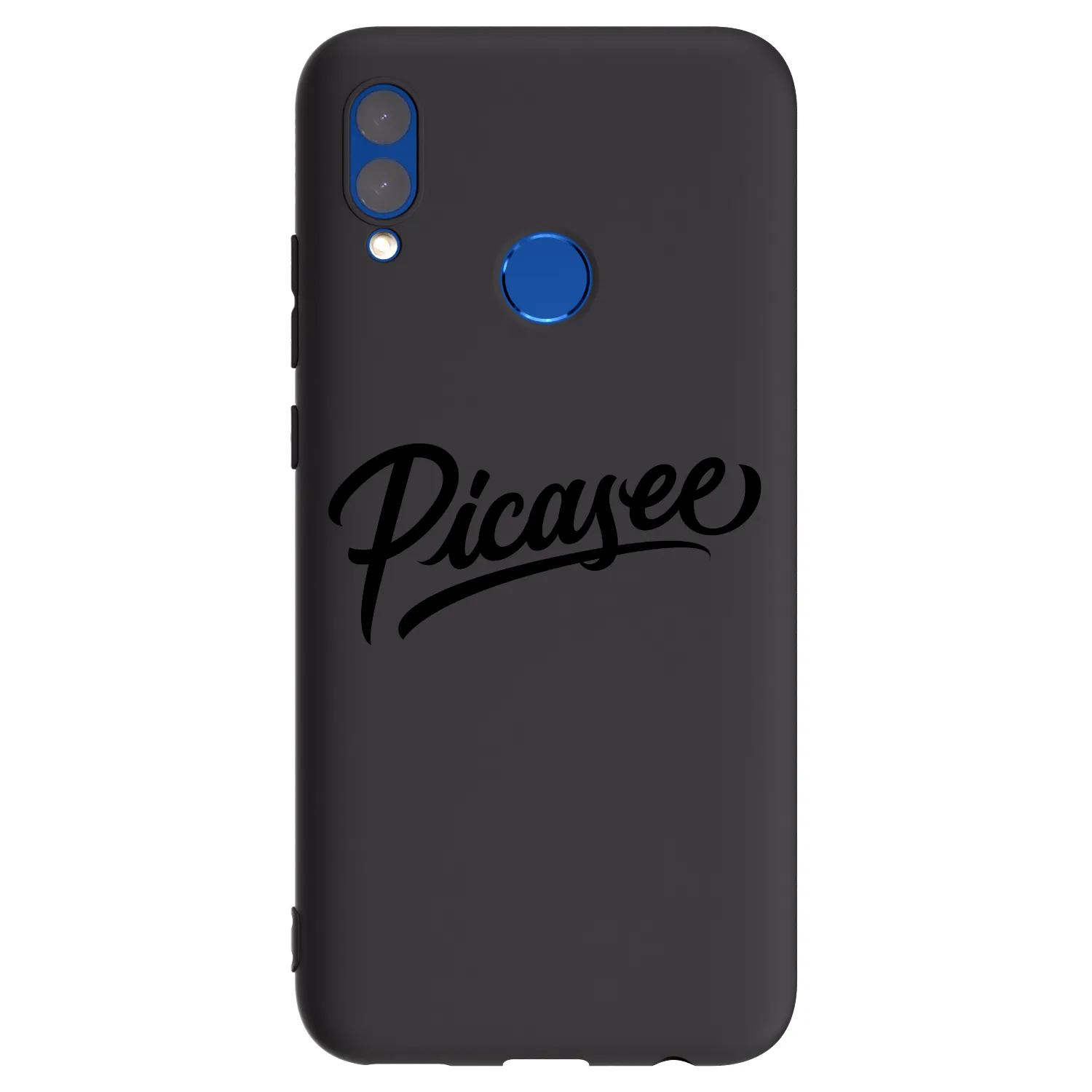 Picasee silikonový černý obal pro Huawei P Smart 2019 - Picasee - old logo - black