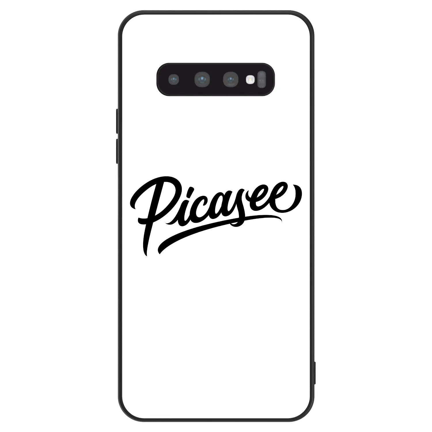 Picasee ULTIMATE CASE pro Samsung Galaxy S10 Plus G975 - Picasee - old logo - black
