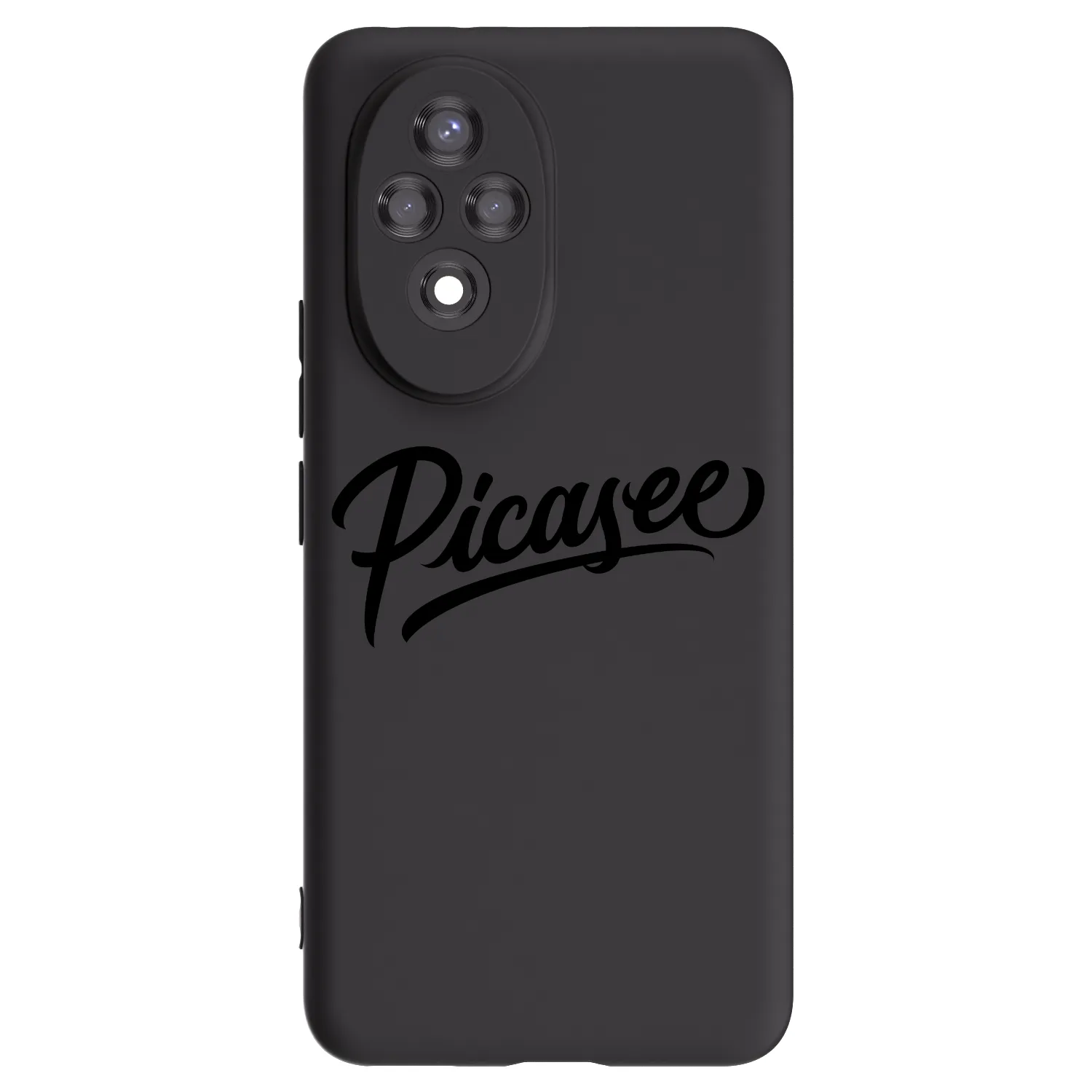 Picasee silikonový černý obal pro Honor 200 5G - Picasee - old logo - black