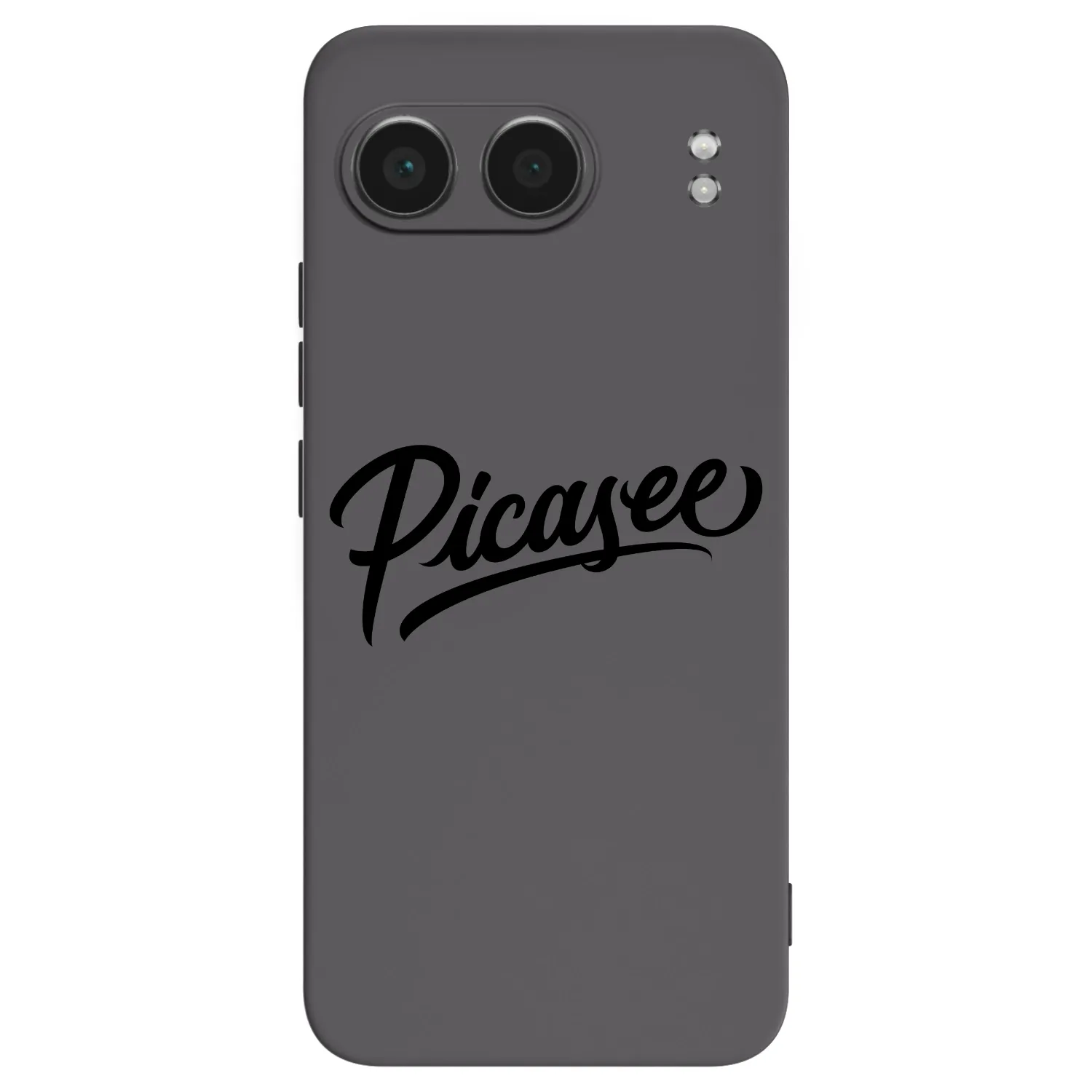 Picasee silikonový černý obal pro OnePlus Nord 4 - Picasee - old logo - black