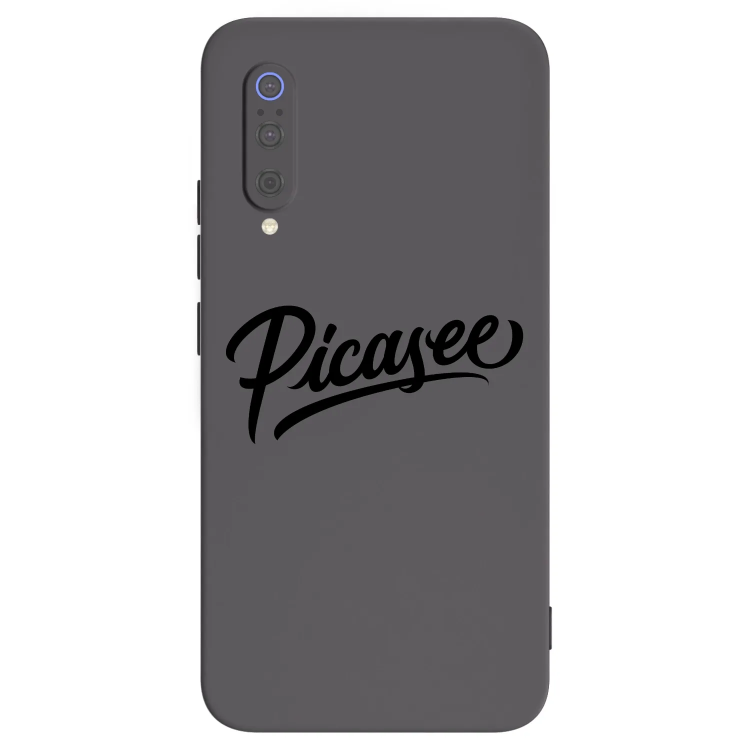 Picasee silikonový černý obal pro Xiaomi Mi 9 - Picasee - old logo - black