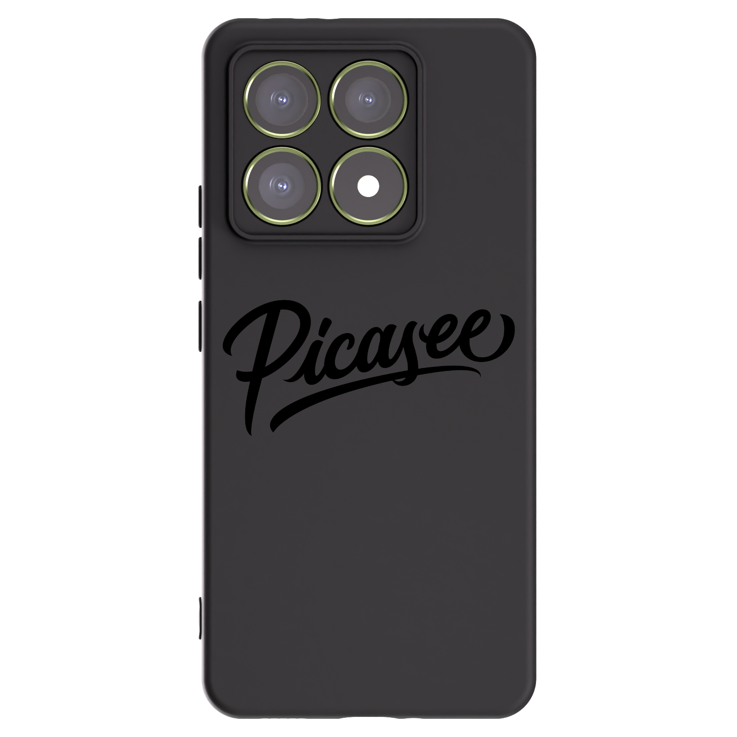 Picasee silikonový černý obal pro Xiaomi 14T - Picasee - old logo - black