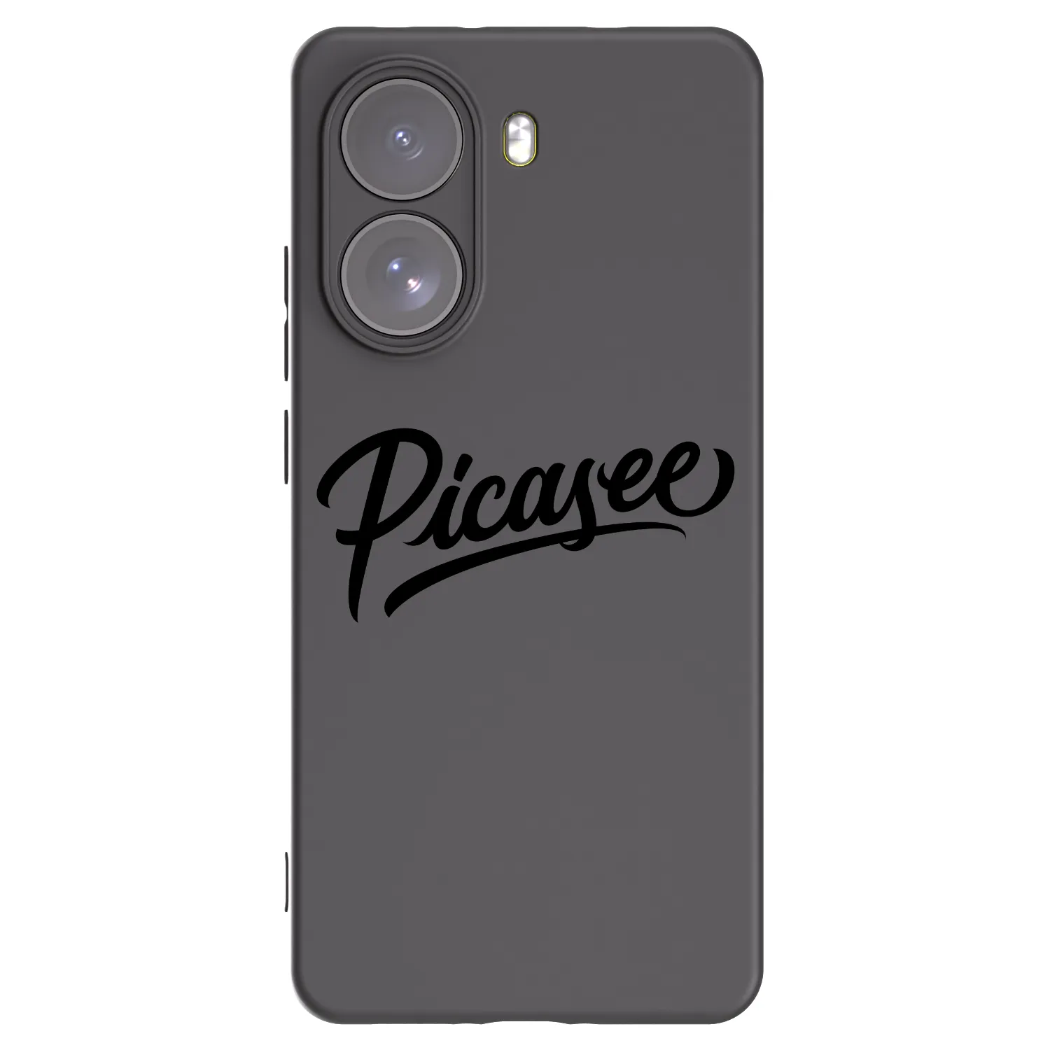 Picasee silikonový černý obal pro Xiaomi Poco X7 - Picasee - old logo - black