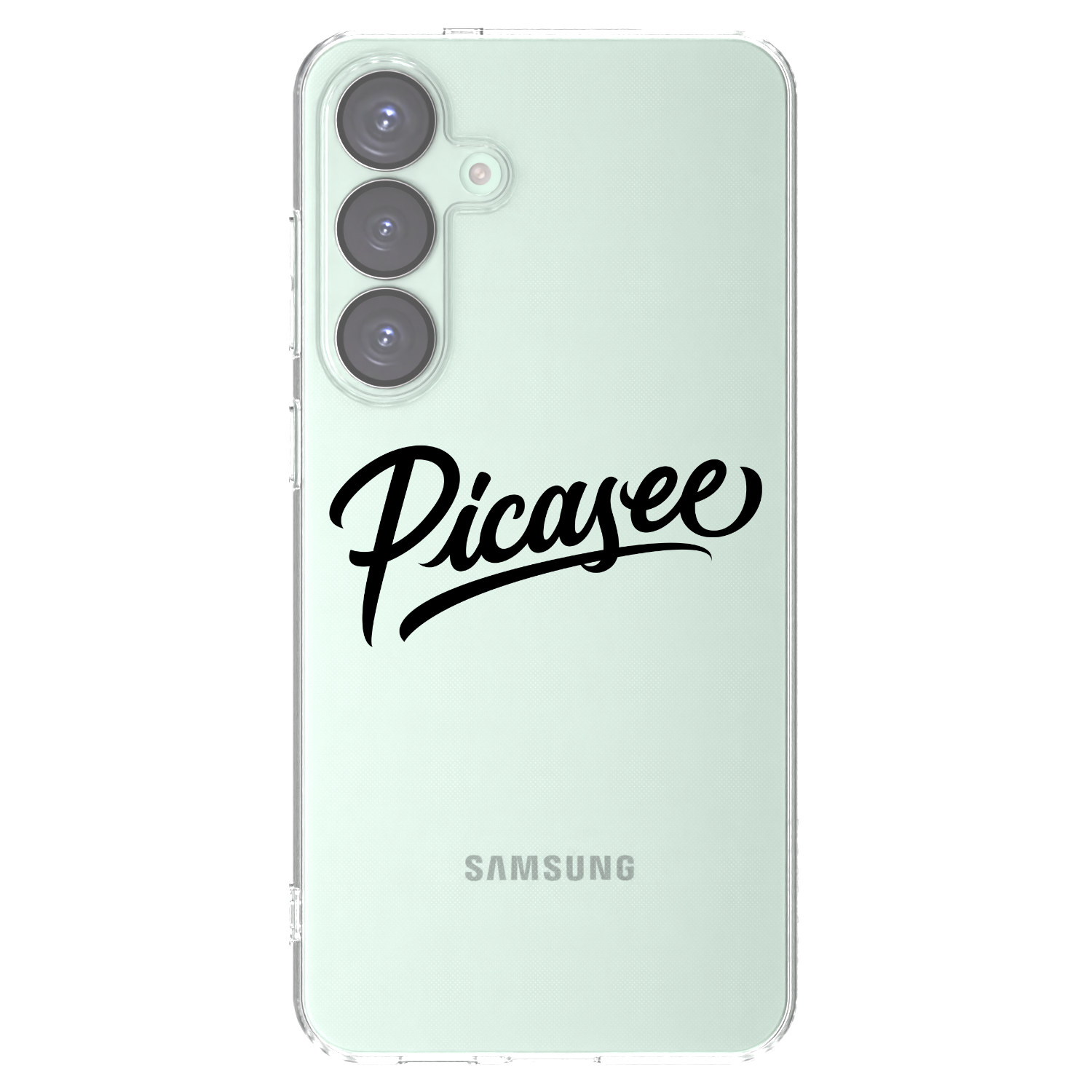 Picasee silikonový průhledný obal pro Samsung Galaxy S25+ 5G - Picasee - old logo - black