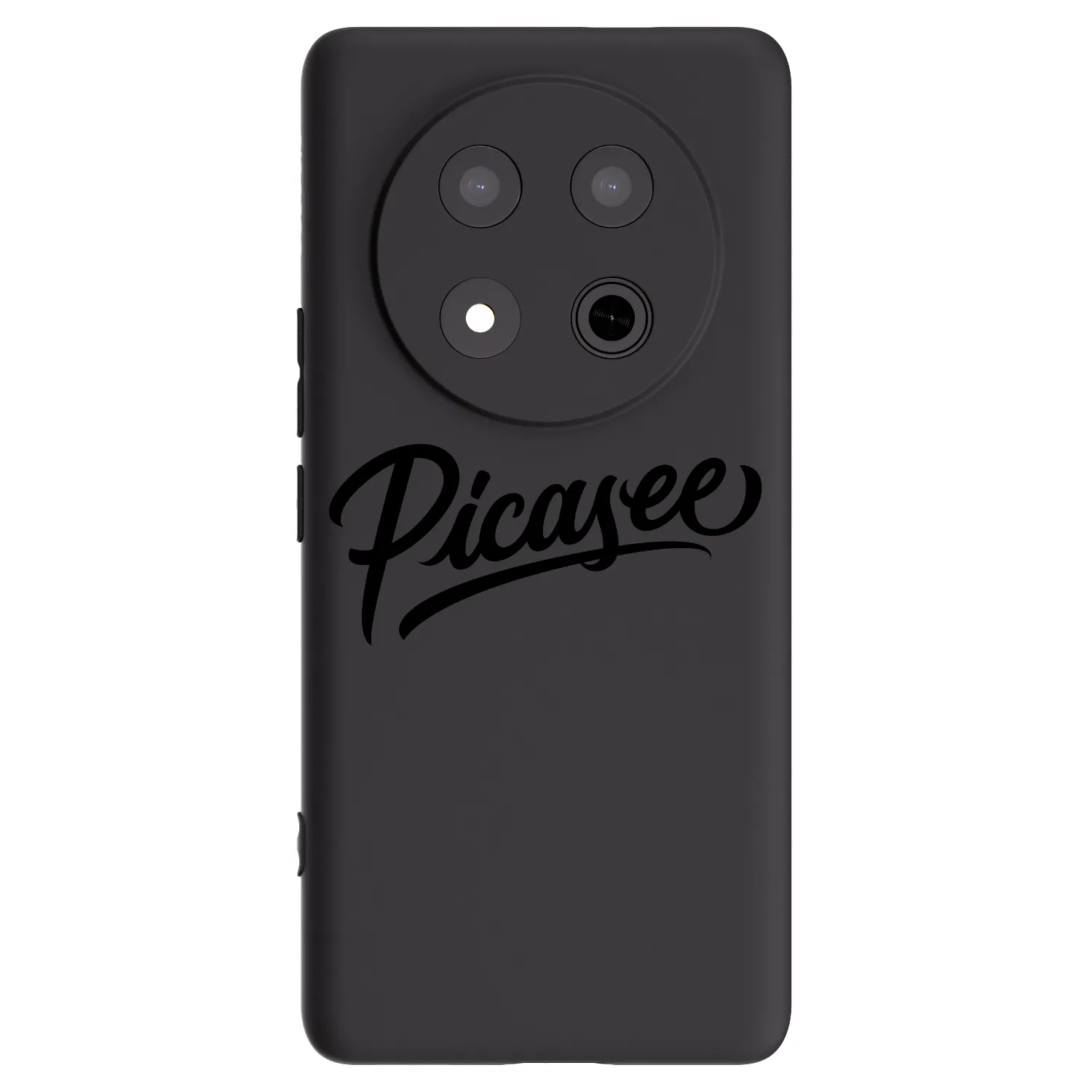 Picasee silikonový černý obal pro Honor Magic7 Lite 5G - Picasee - old logo - black