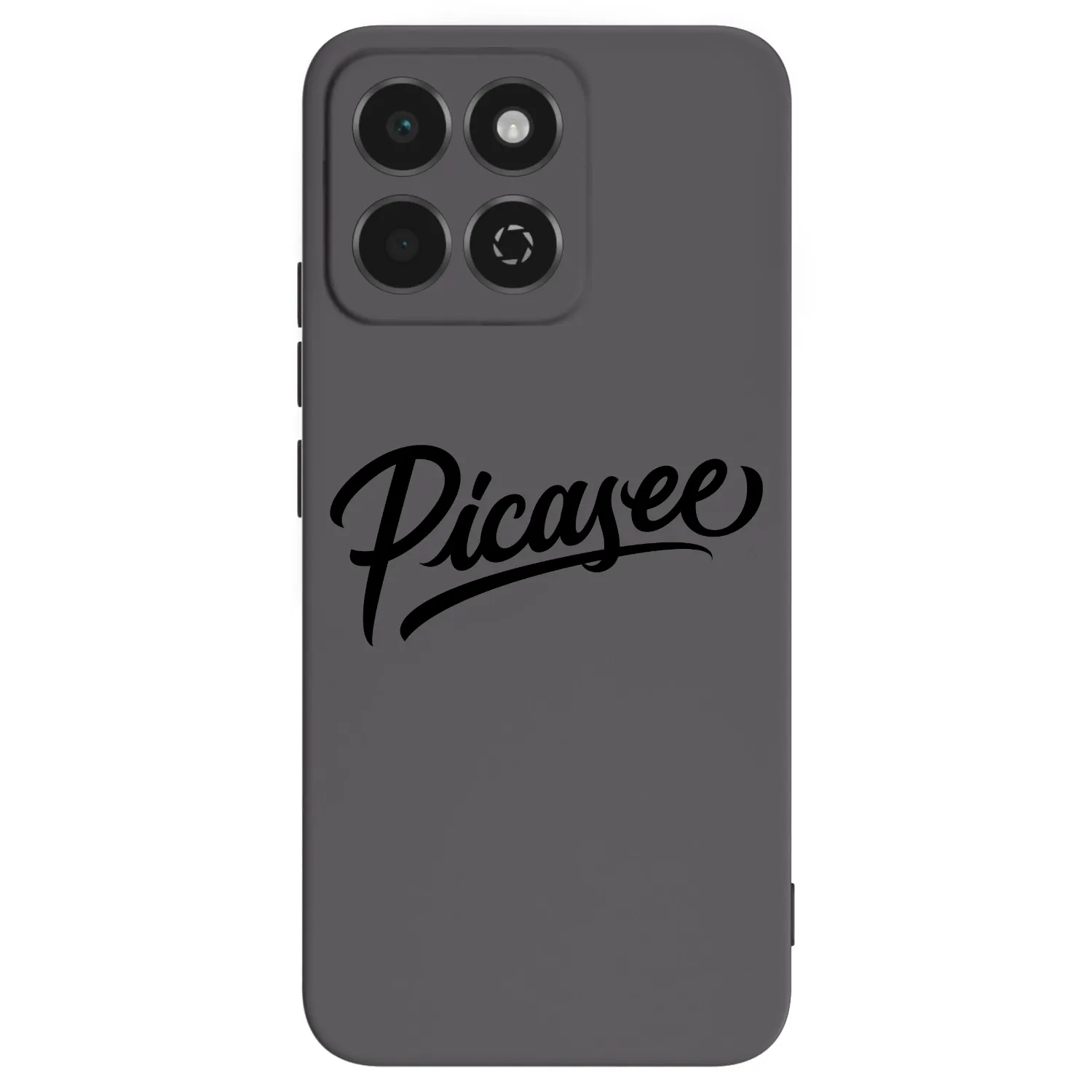 Picasee silikonový černý obal pro Honor 200 Smart 5G - Picasee - old logo - black