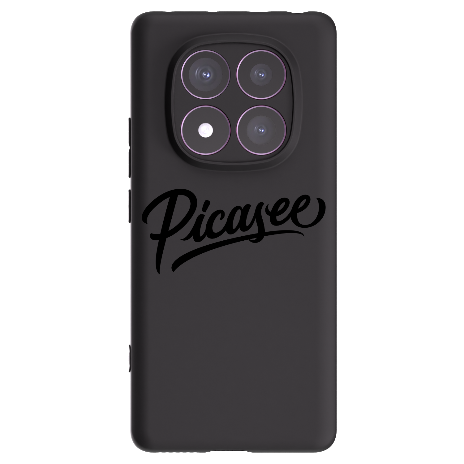 Picasee silikonový černý obal pro Xiaomi Redmi Note 14 Pro 4G - Picasee - old logo - black