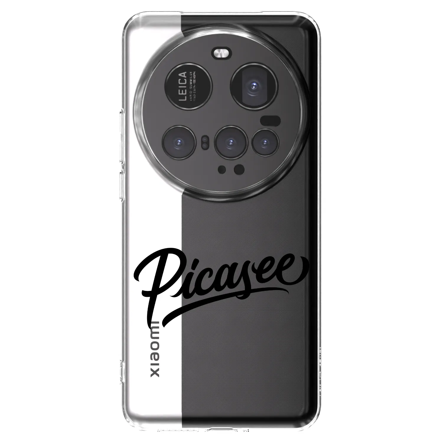 Picasee silikonový průhledný obal pro Xiaomi 15 Ultra - Picasee - old logo - black