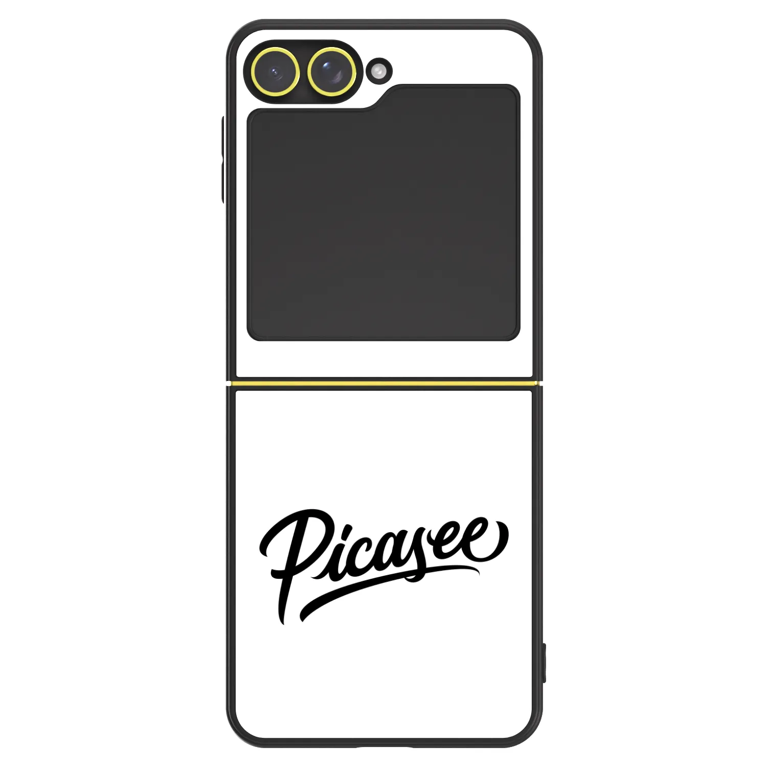 Picasee ULTIMATE CASE pro Samsung Galaxy Z Flip6 5G - Picasee - old logo - black
