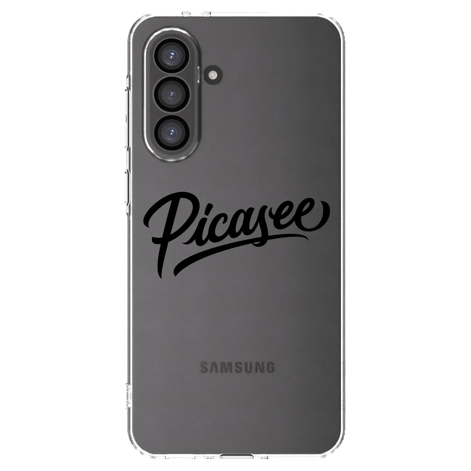 Picasee silikonový průhledný obal pro Samsung Galaxy A56 5G A566B - Picasee - old logo - black