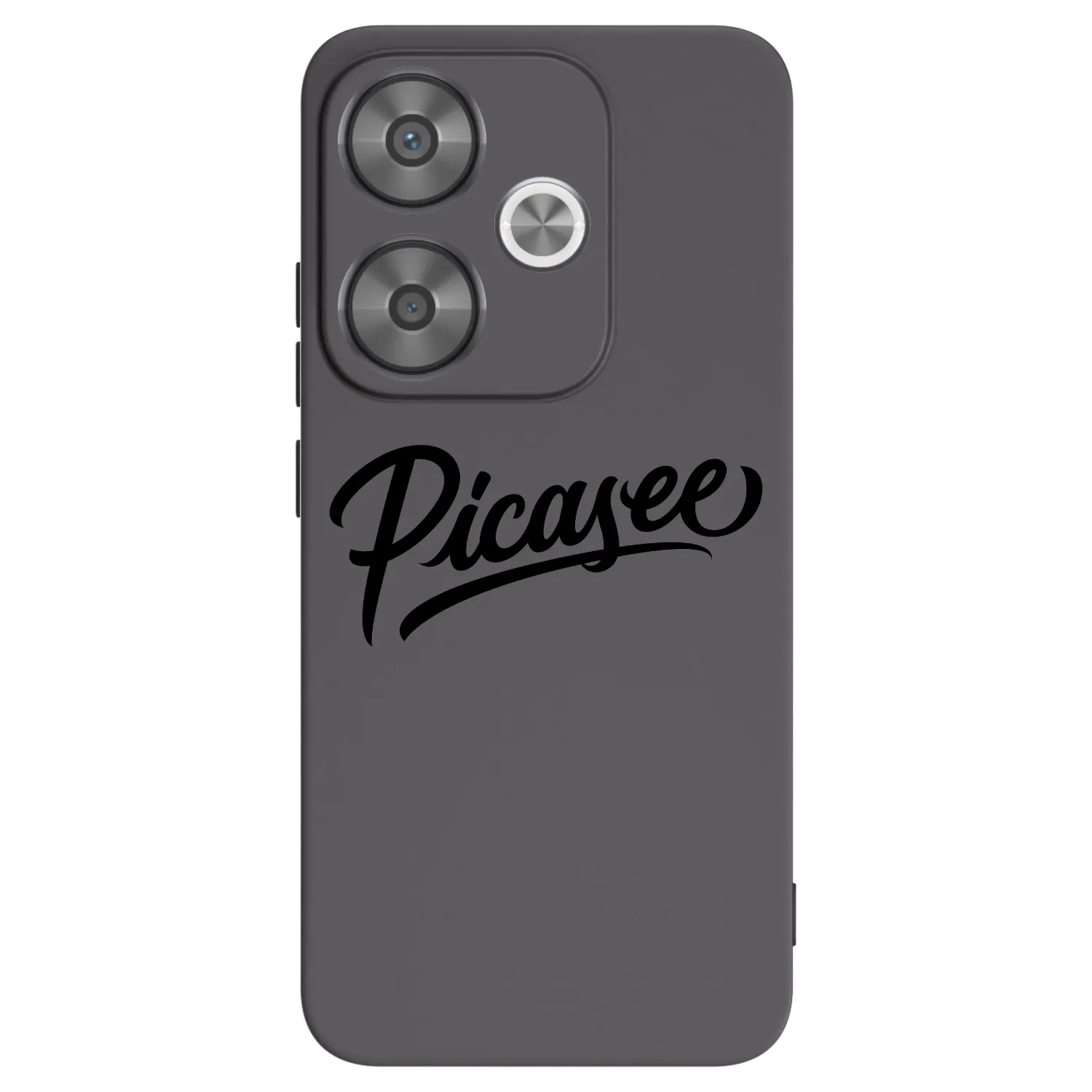 Picasee silikonový černý obal pro Xiaomi Poco F6 - Picasee - old logo - black