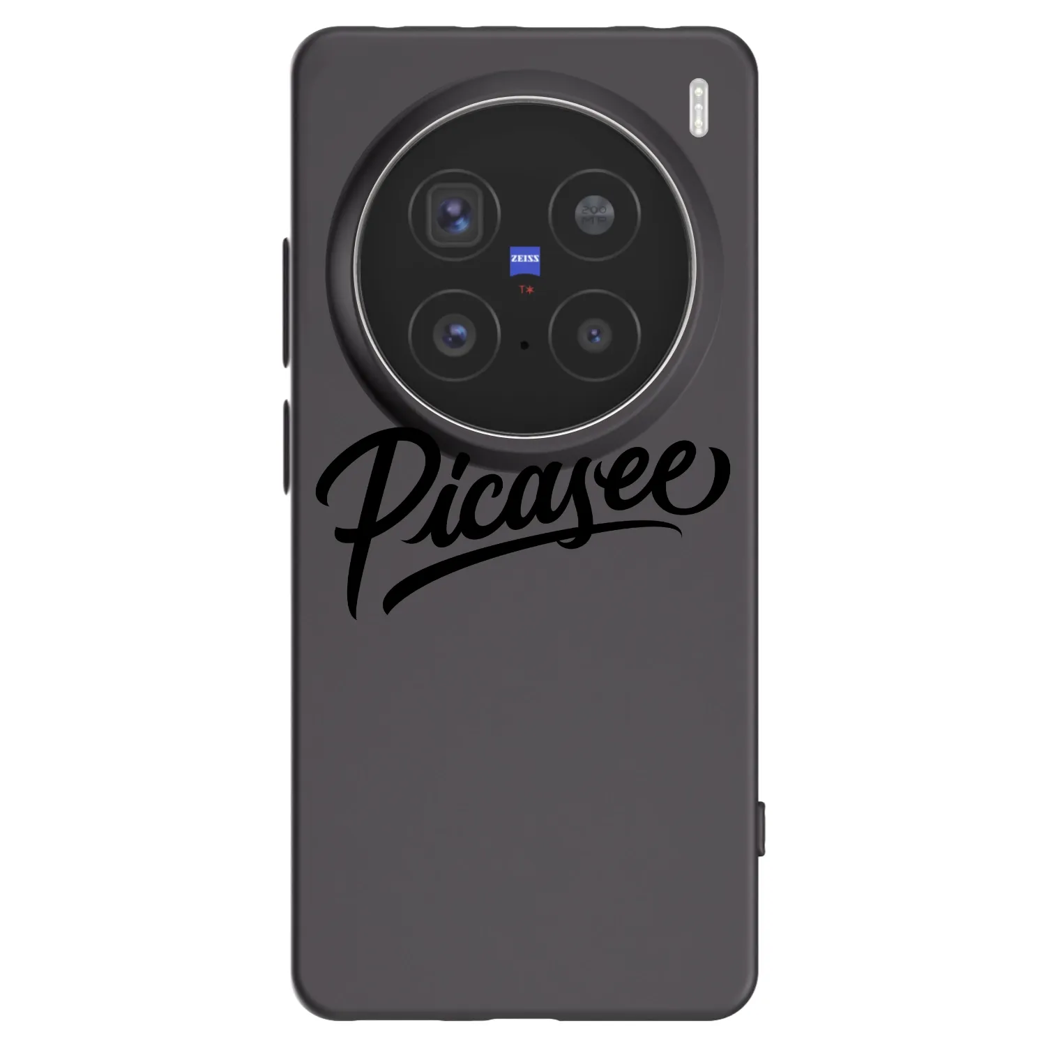 Picasee silikonový černý obal pro Vivo X200 Pro - Picasee - old logo - black