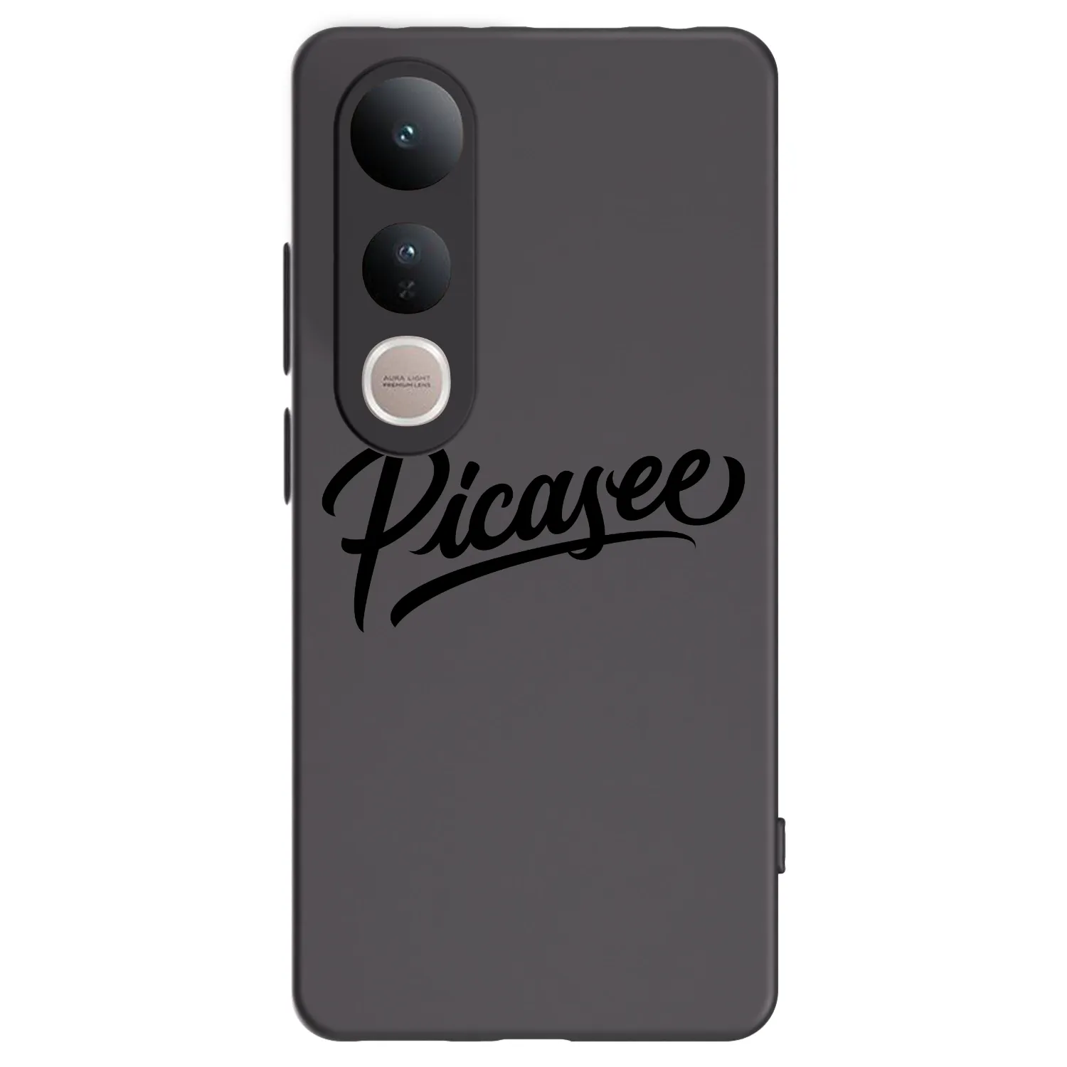 Picasee silikonový černý obal pro Vivo V50 Lite 5G - Picasee - old logo - black