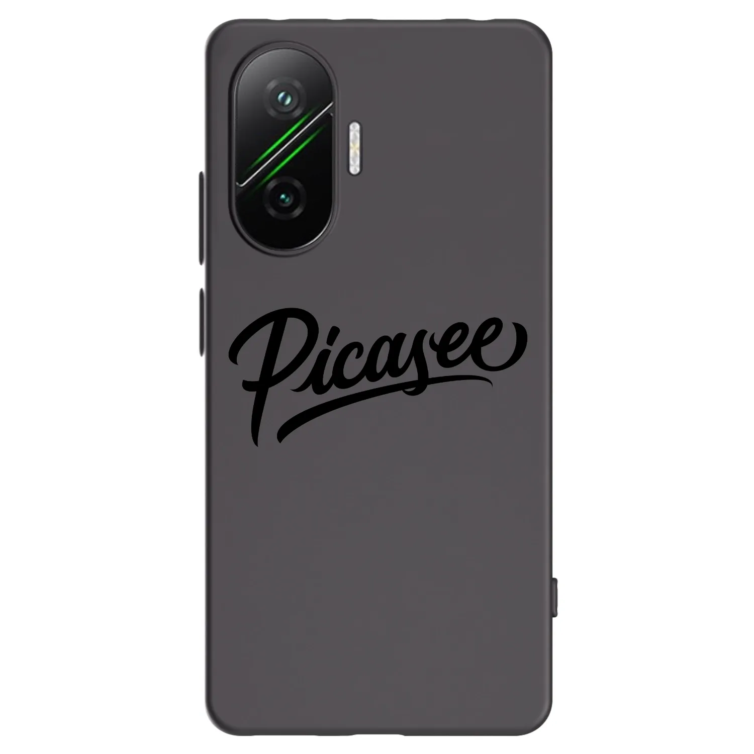 Picasee silikonový černý obal pro Xiaomi Poco F7 Pro 5G - Picasee - old logo - black