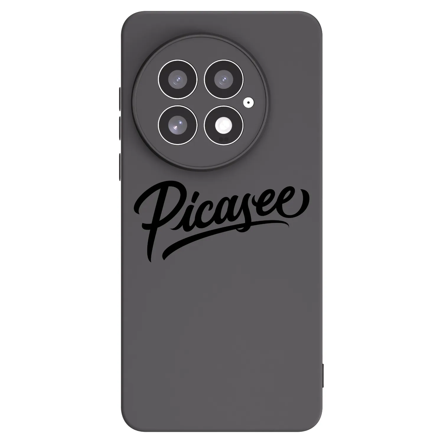 Picasee silikonový černý obal pro OnePlus 13 5G - Picasee - old logo - black
