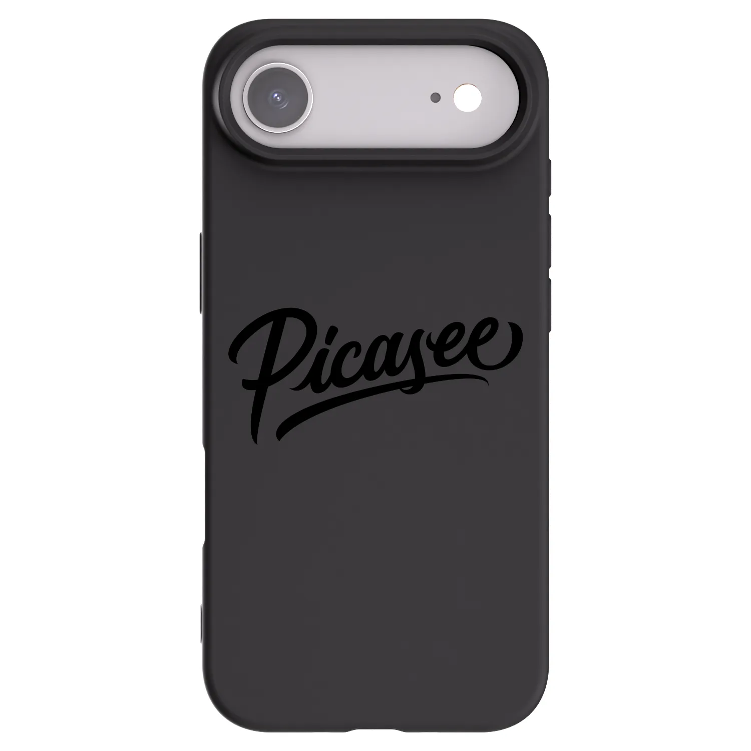 Picasee silikonový černý obal pro Apple iPhone Air - Picasee - old logo - black