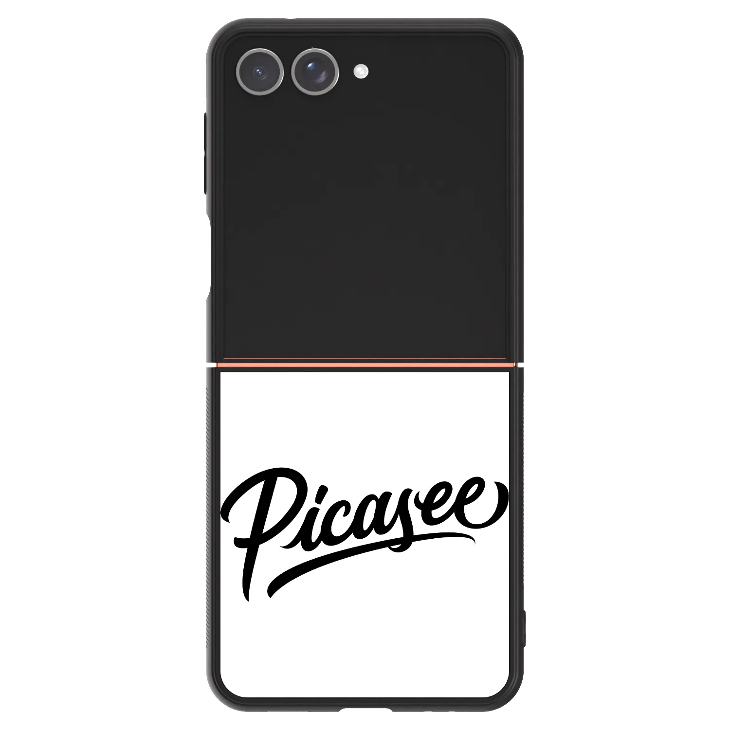 Picasee ULTIMATE CASE pro Samsung Galaxy Z Flip7 5G - Picasee - old logo - black