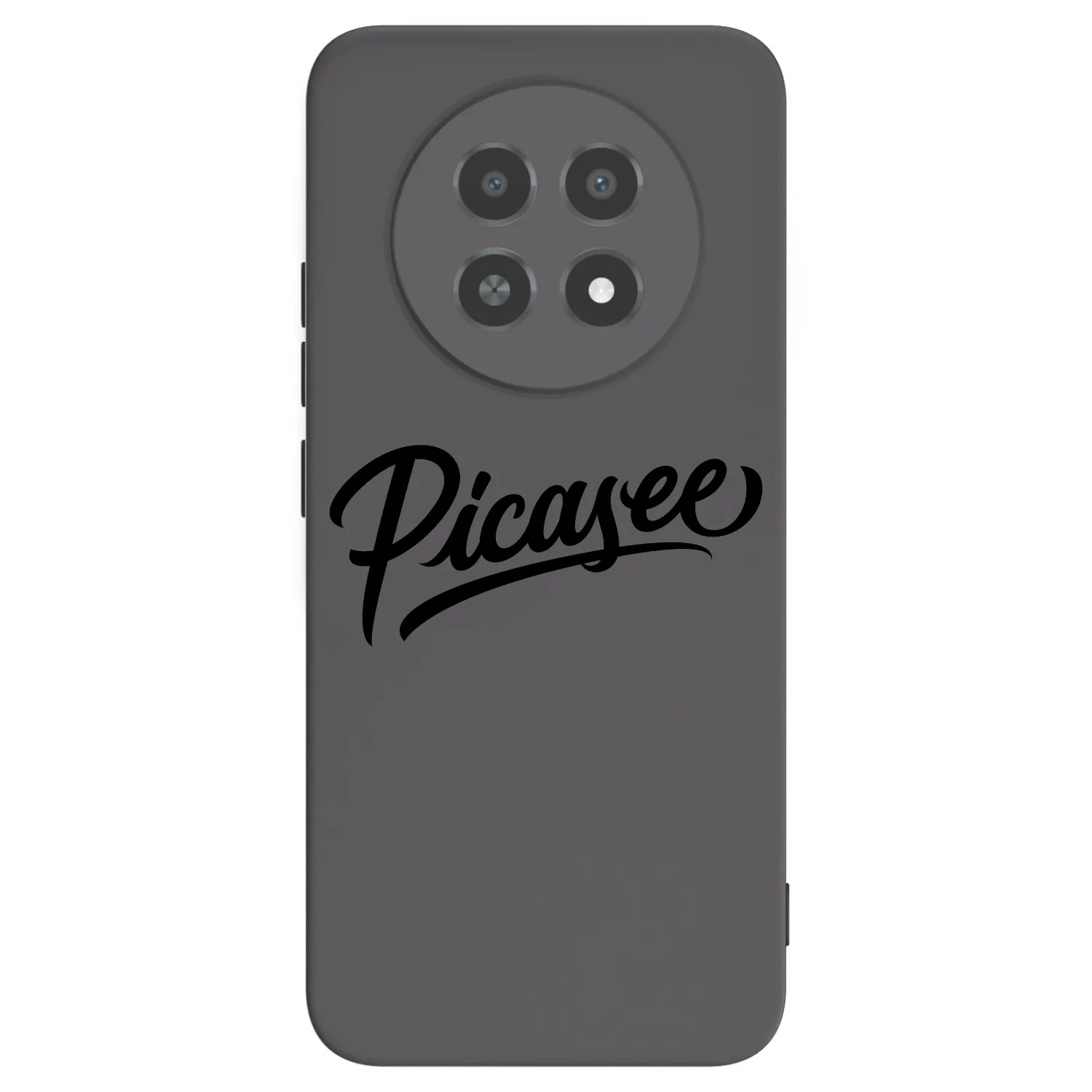 Picasee silikonový černý obal pro Realme 12X - Picasee - old logo - black