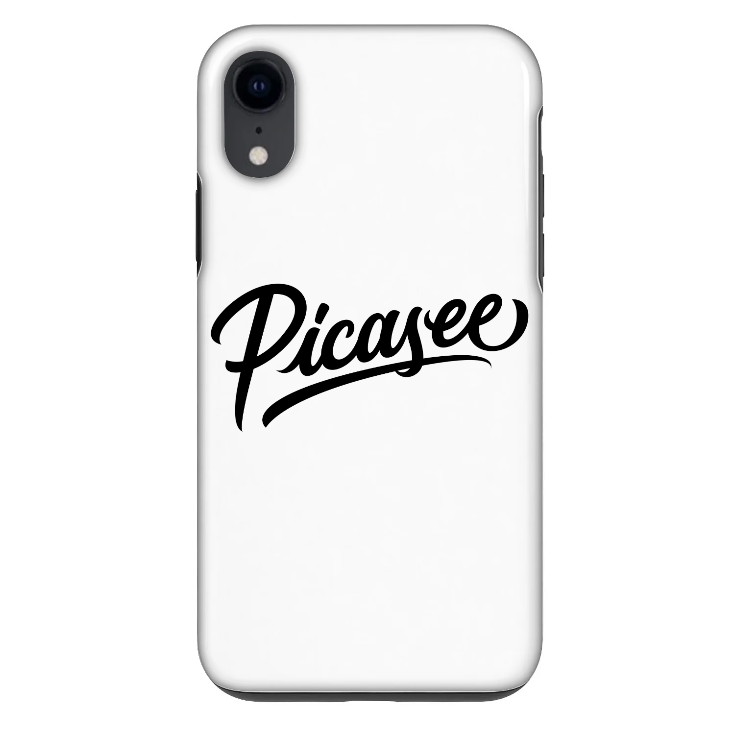 Picasee Fashion Case pro Apple iPhone XR - Picasee - old logo - black