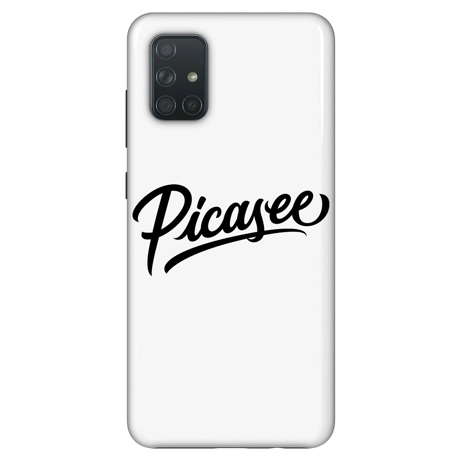 Picasee Fashion Case pro Samsung Galaxy A71 A715F - Picasee - old logo - black