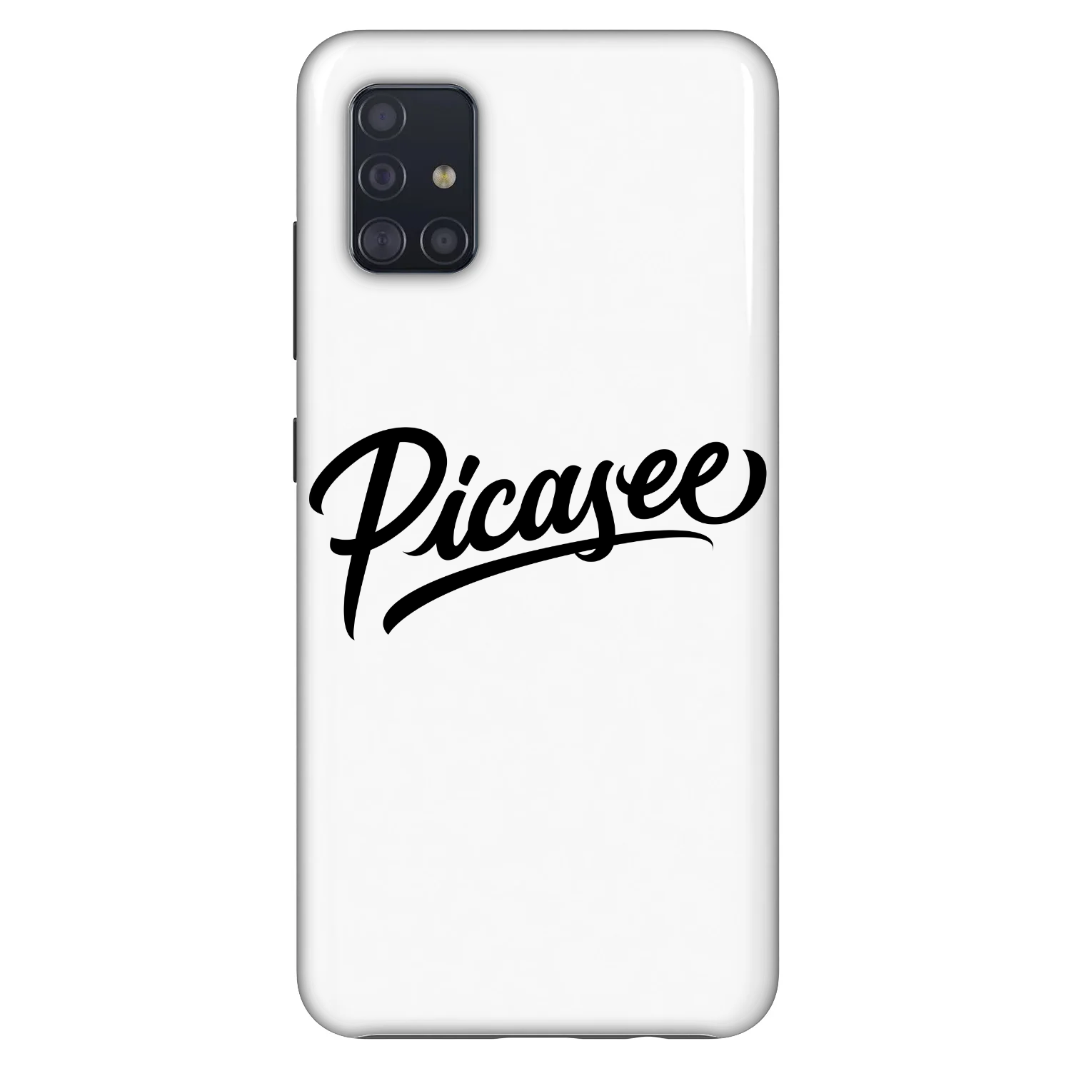 Picasee Fashion Case pro Samsung Galaxy A51 A515F - Picasee - old logo - black