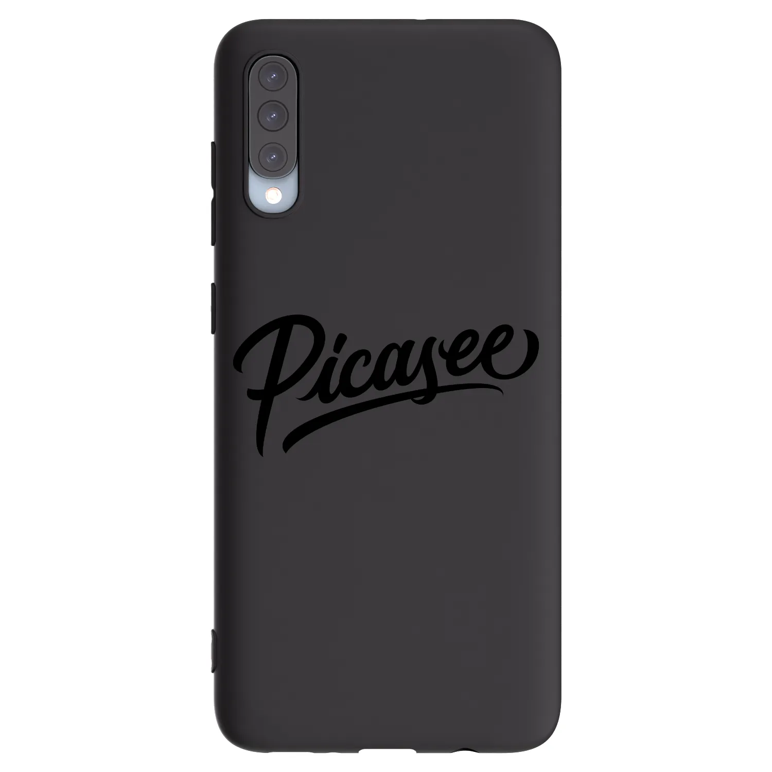 Picasee silikonový černý obal pro Samsung Galaxy A70 A705F - Picasee - old logo - black