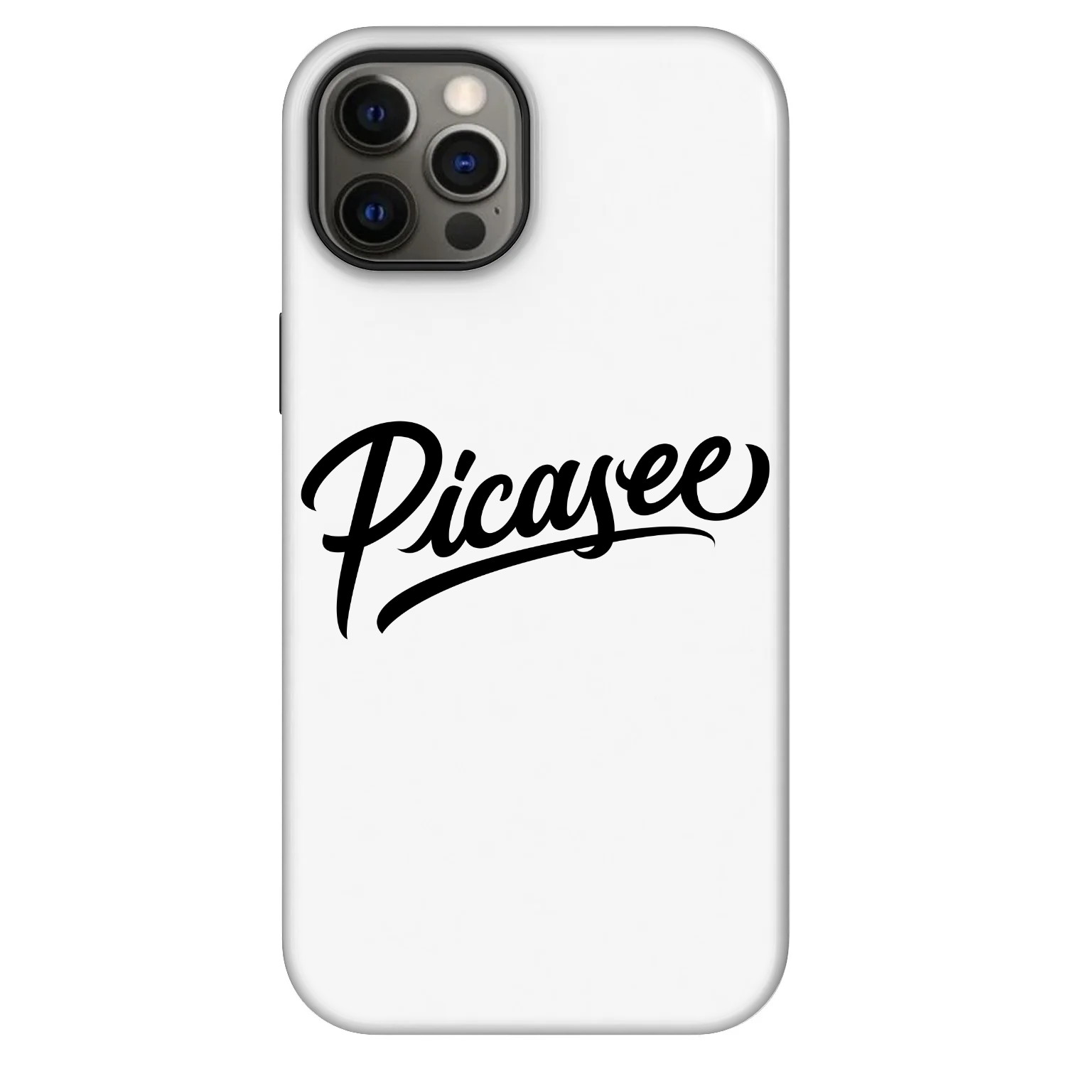 Picasee Fashion Case MagSafe Apple iPhone 12 - Picasee - old logo - black