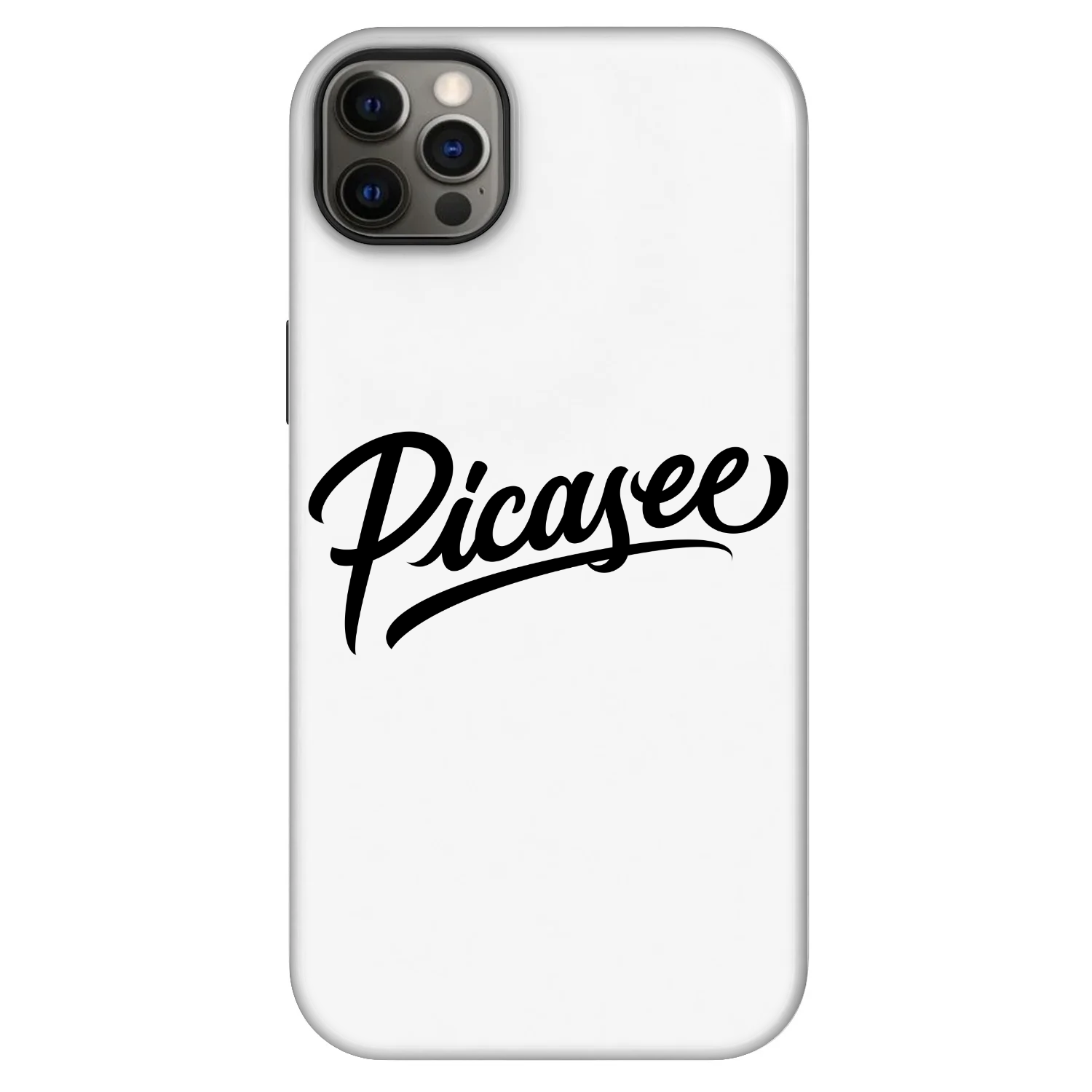 Picasee Fashion Case MagSafe Apple iPhone 12 Pro Max - Picasee - old logo - black