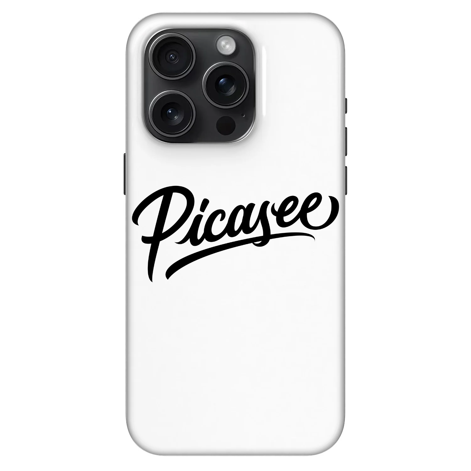 Picasee Fashion Case MagSafe Apple iPhone 15 Pro - Picasee - old logo - black
