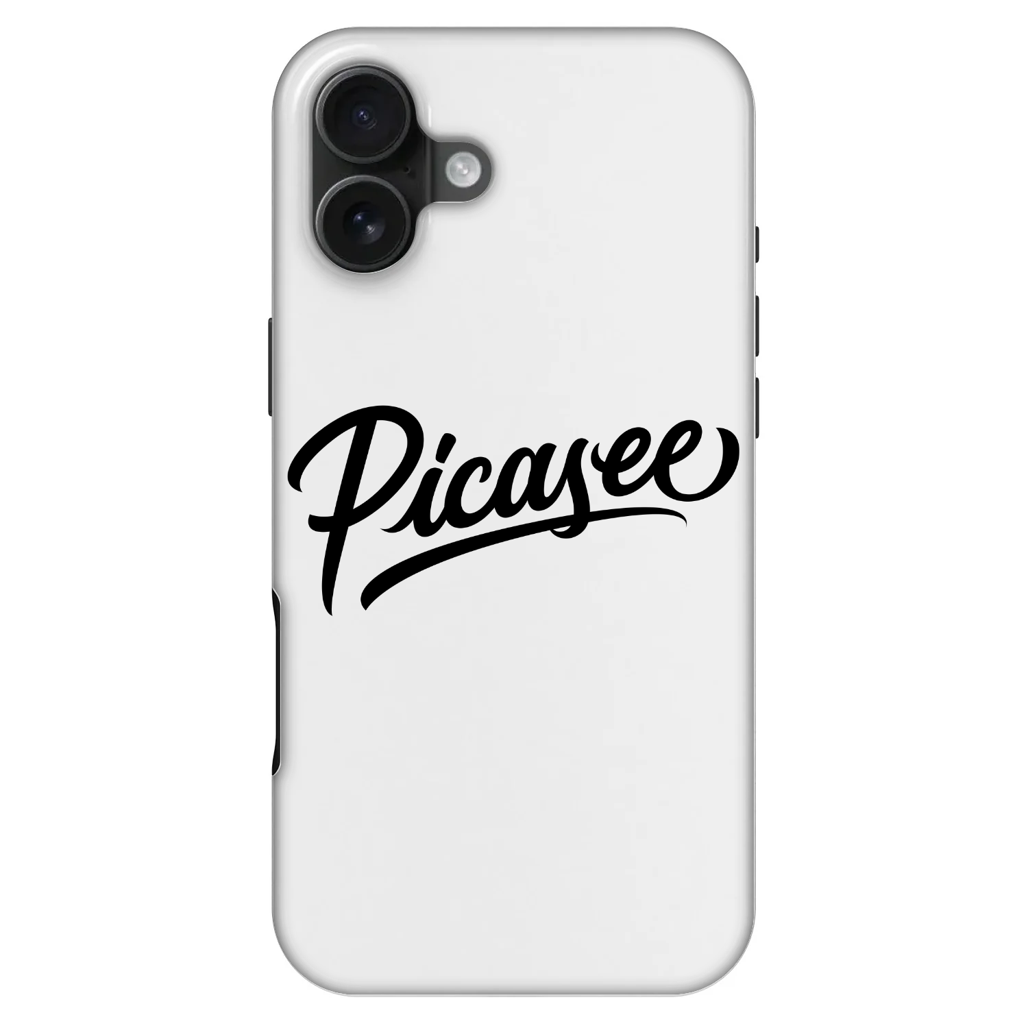 Picasee Fashion Case MagSafe Apple iPhone 16 Plus - Picasee - old logo - black