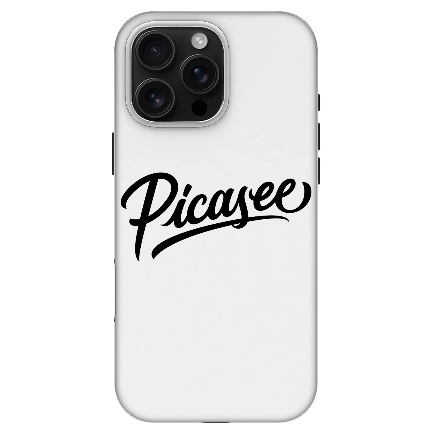 Picasee Fashion Case MagSafe Apple iPhone 16 Pro Max - Picasee - old logo - black