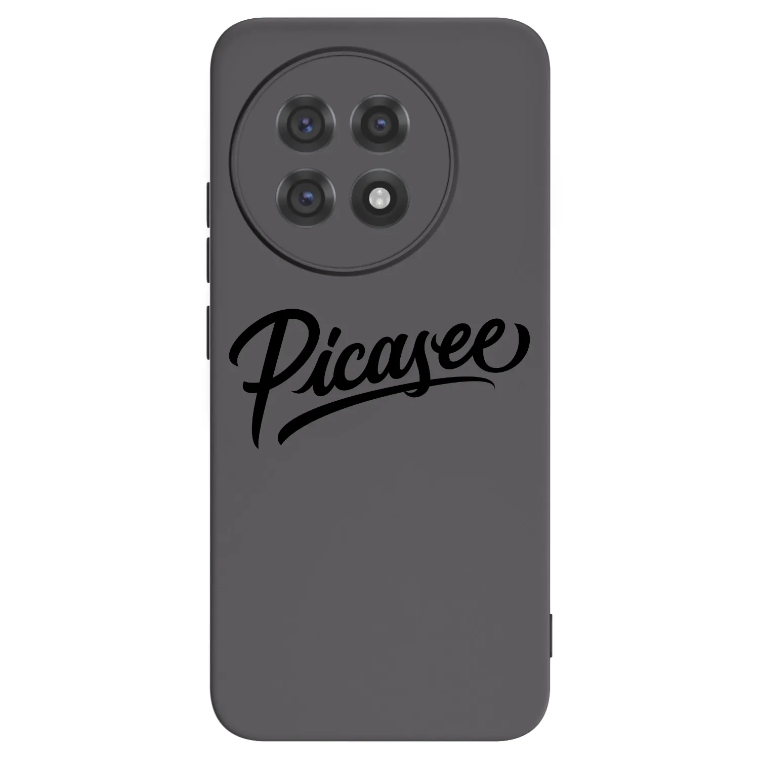 Picasee silikonový černý obal pro OnePlus 13R 5G - Picasee - old logo - black