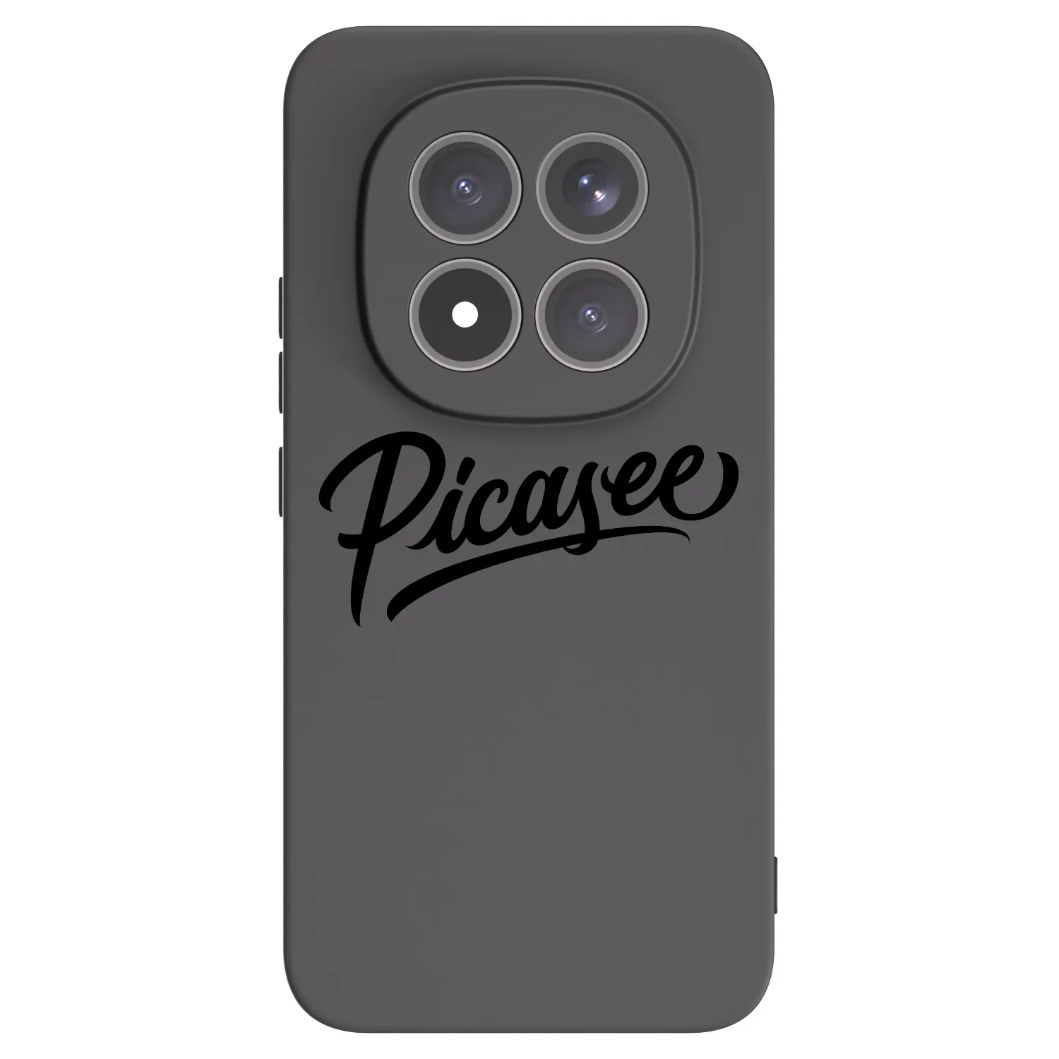 Picasee silikonový černý obal pro Xiaomi Redmi Note 15 Pro+ - Picasee - old logo - black