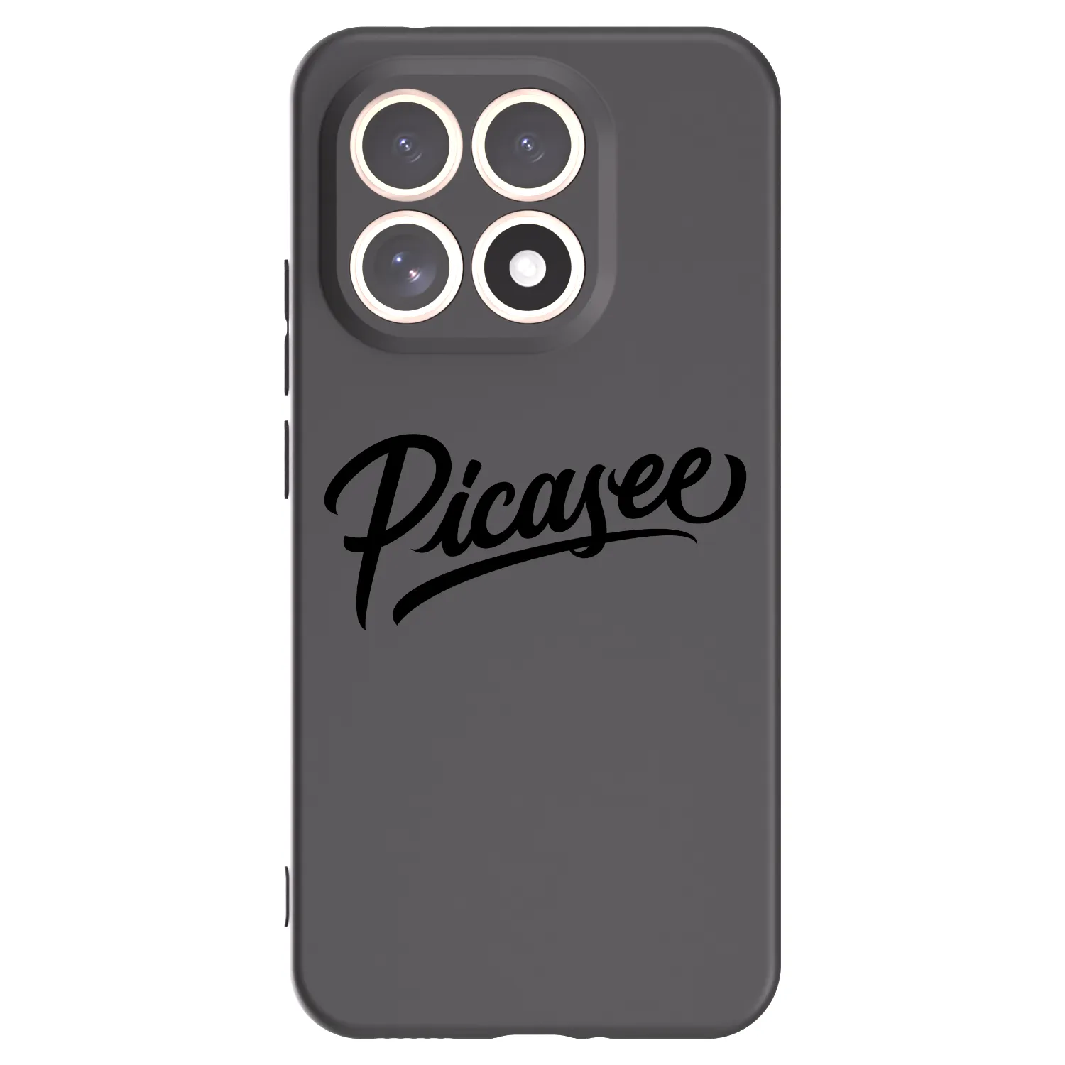 Picasee silikonový černý obal pro Xiaomi 15T - Picasee - old logo - black