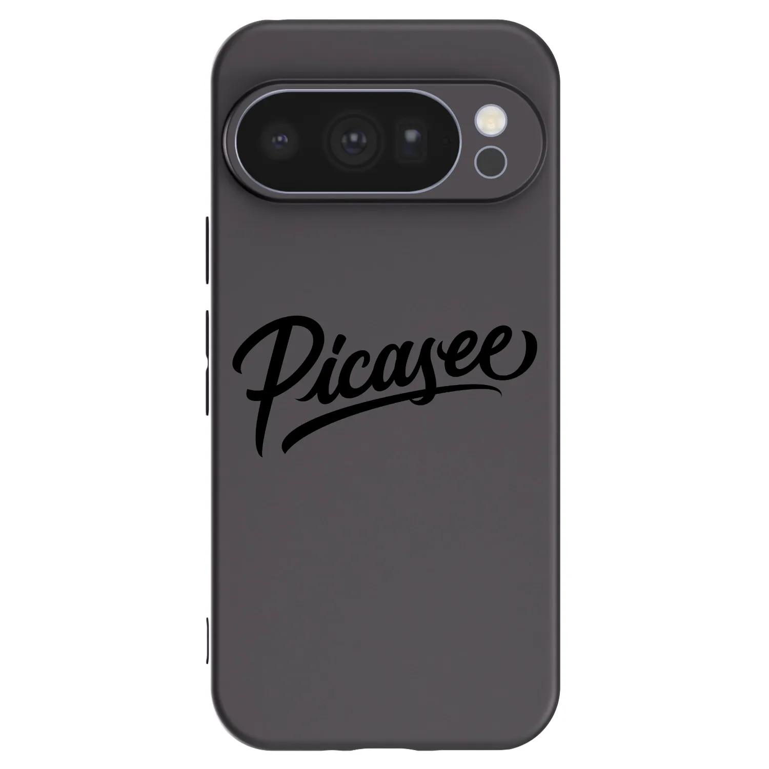 Picasee silikonový černý obal pro Google Pixel 10 Pro - Picasee - old logo - black